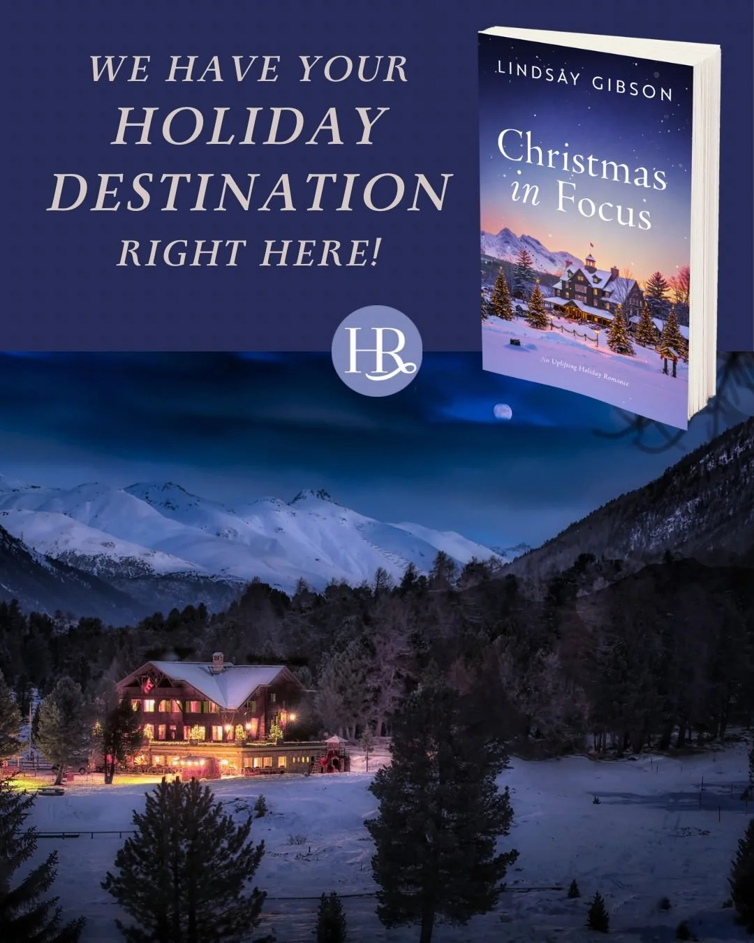 If a snowy ski lodge in Vermont is your idea of holiday bliss, you&rsquo;re in the right place. 🎄✨ 

Christmas in Focus by @authorlindsaygibson brings Alpine Ridge to life with romance, heart, and breathtaking winter views.

#christmasromance #holid