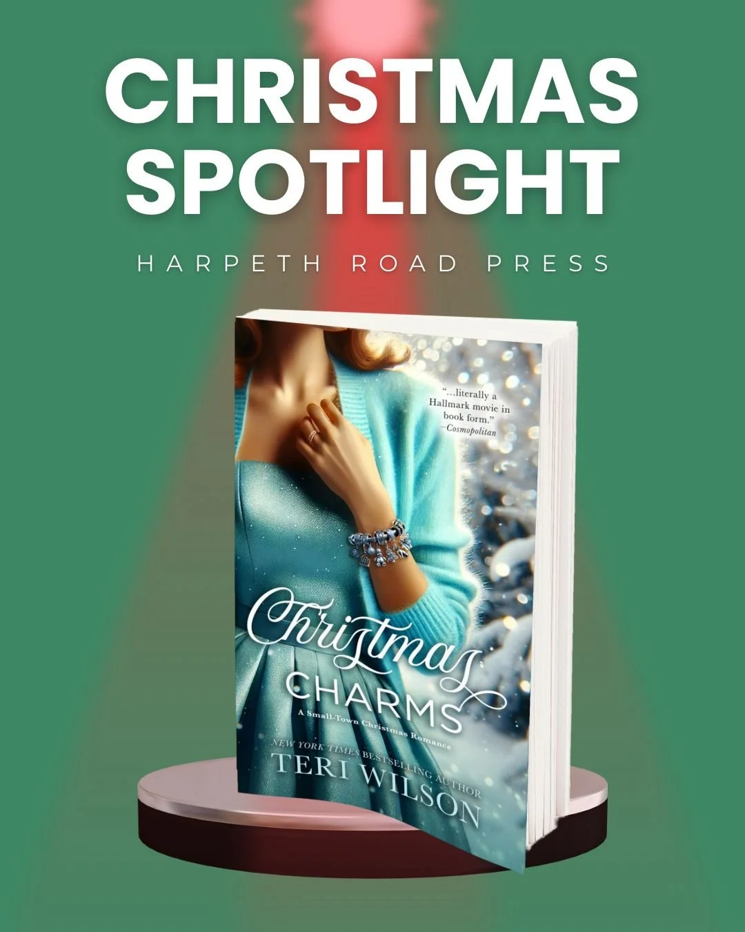 Our holiday favorites spotlight rolls on with a sparkling romance that&rsquo;s as warm and magical as the season itself. 🎄✨ 

If you love charm-filled stories, a dash of whimsy, and the kind of holiday magic that can change everything, Christmas Cha