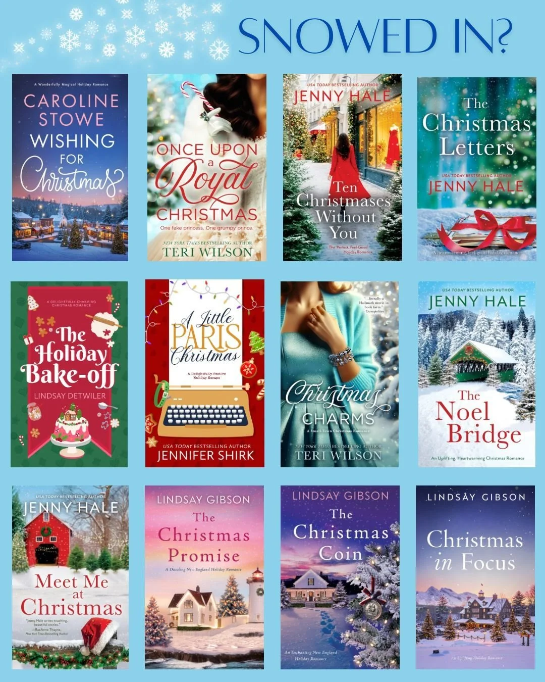 If you find yourself stuck inside this season&hellip; we&rsquo;ve got the reading covered! ❄️📚

This collection showcases every Harpeth Road title published so far! Which one is next on your tbr??