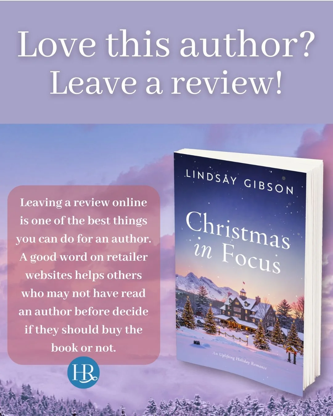 Did Christmas in Focus snap your heart right into the holiday spirit? 📷❄️

If you&rsquo;ve finished this wintry Vermont romance, we&rsquo;d be so grateful if you could leave a quick review. Your words help other readers discover Lindsay Gibson&rsquo