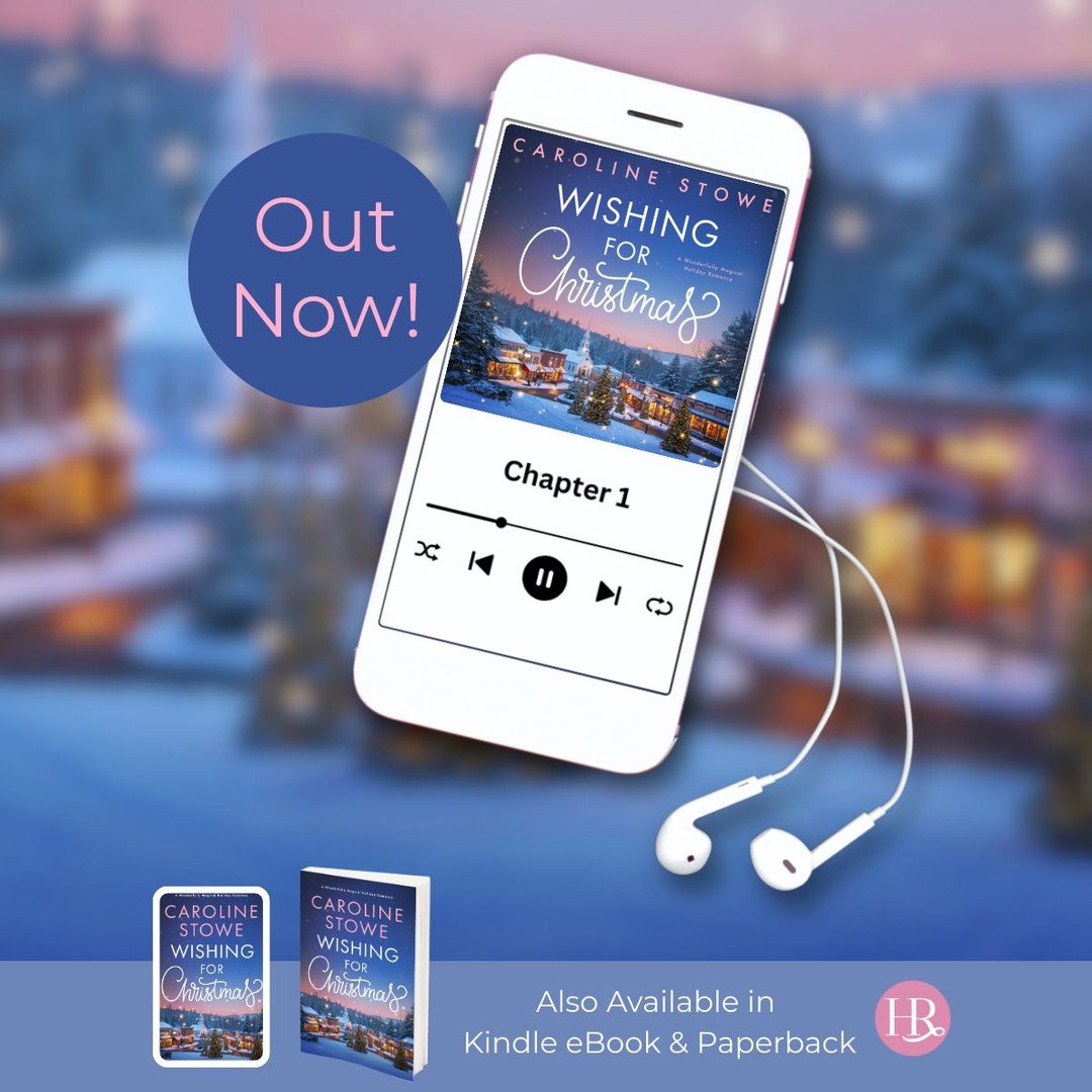 In case you missed it&hellip; @author_carolinestowe&rsquo;s Wishing for Christmas is already available in audio! 

If you&rsquo;re looking for a holiday romance for your headphones, here&rsquo;s the perfect one to press play on!! 🤭🎄

Shop today at 