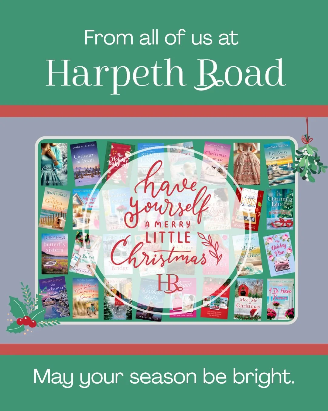 Wishing everyone a very happy holiday!