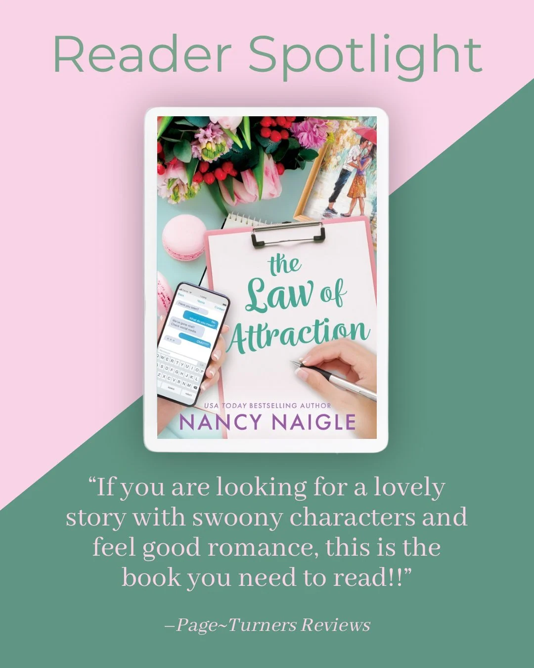 We love hearing what readers think, and this one made us smile. 💕

This reader says @nancynaigle&lsquo;s The Law of Attraction is a must-read&hellip; and we have to agree!!

Have you added it to your TBR yet?

#mustread #readerreview #romanceread #t