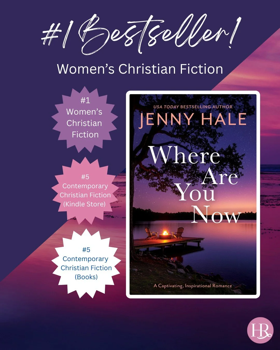 What a wonderful surprise! We woke up this morning to a NUMBER ONE BESTSELLER in Women's Christian Ficiton! 🥳 Congratulations to @jhaleauthor and thank you to our wonderful readers!

We think this book is the perfect book for a good snuggle by the f