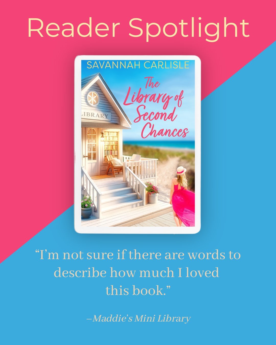 Readers have flipped over The Library of Second Chances by @savvycarlisle, and this quote says it all! Have you picked up this gem yet?

#goodbooks #readersofinstagram #readerlife #booksaboutbooks #harpethroad #harpethroadpress