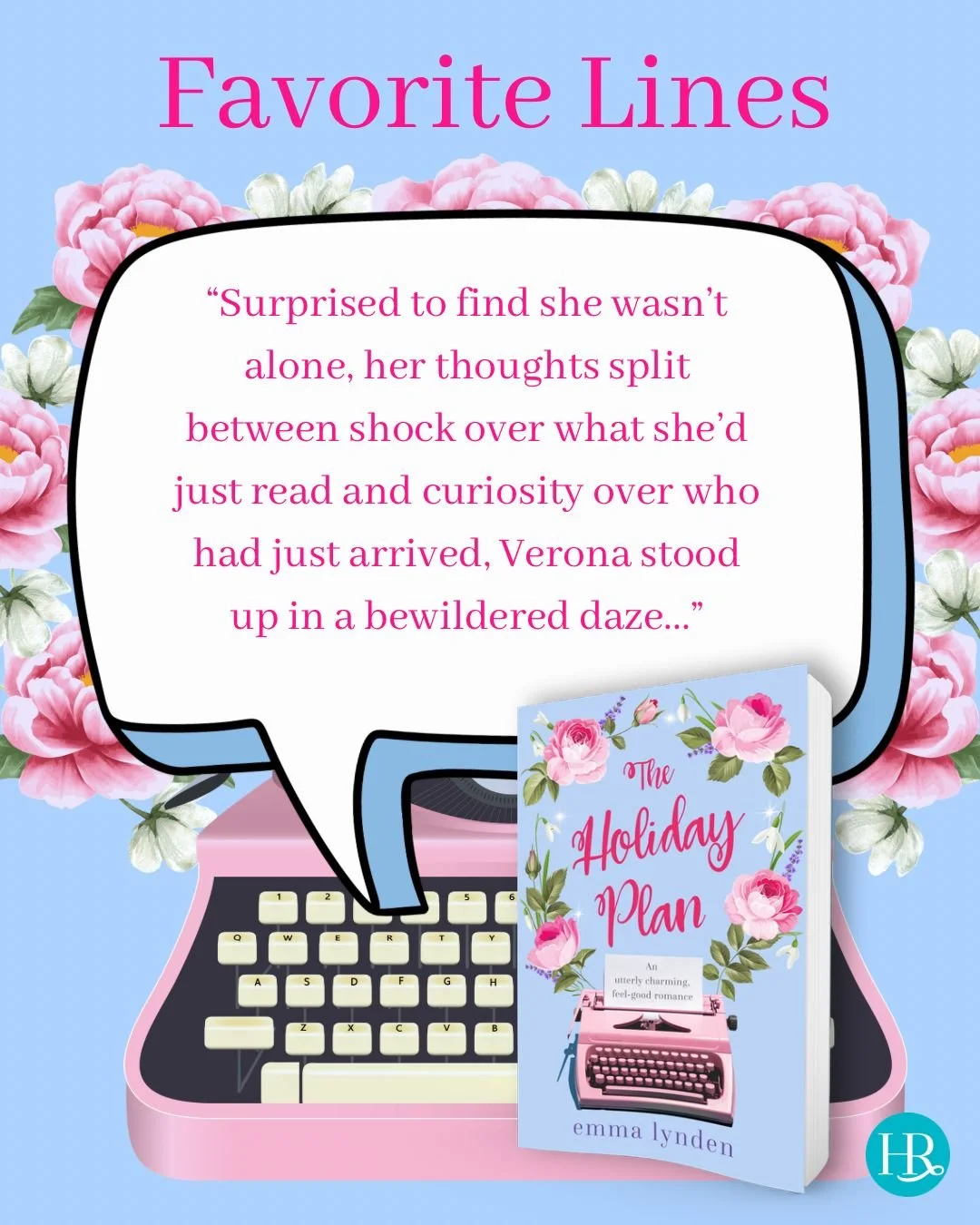 That feeling when a single sentence pulls you right into the story&hellip; 👀💕

Here&rsquo;s one of our favorite lines from @authoremmalynden&lsquo;s The Holiday Plan!

#romanceread #favline #favquote #tbr #romance #harpethroad #harpethroadpress
