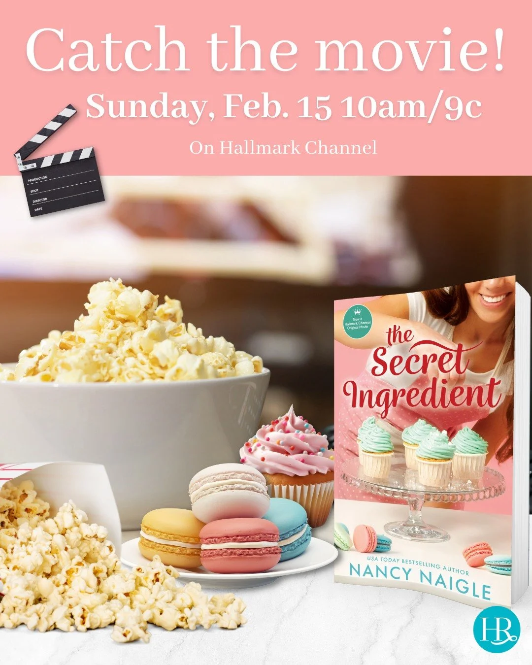 If you adored The Secret Ingredient by @nancynaigle, you can catch the movie! We'll keep you posted on show times! Watch this space! Next showing: Sunday, February 15, 2026 at 10am/9C

Grab the book and read it before you see the movie!

#bookstomovi