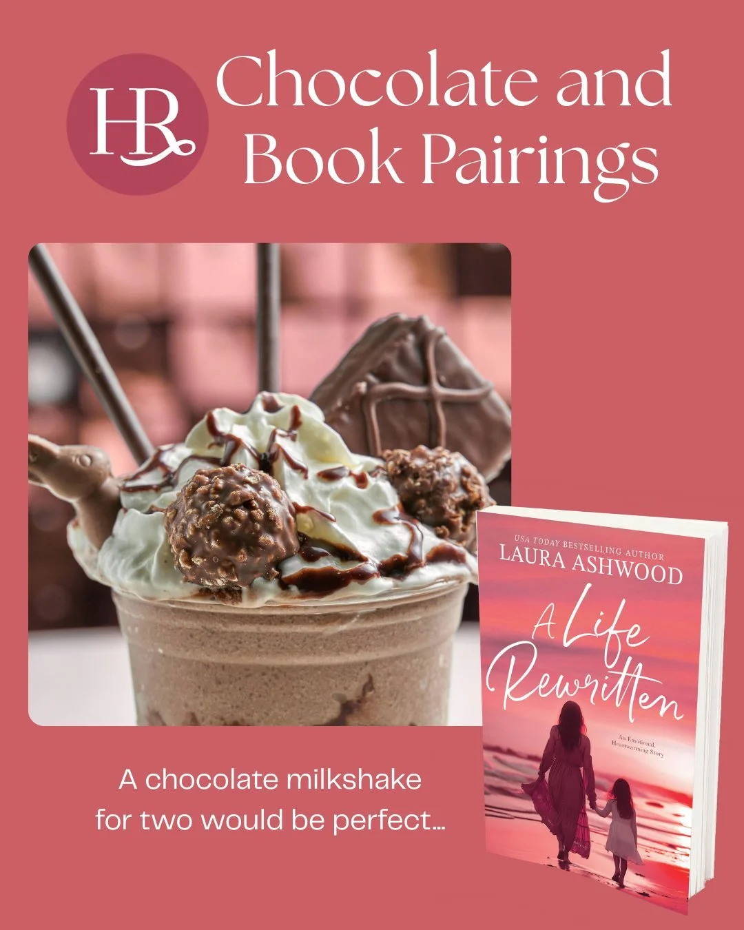 If we paired chocolate with this gorgeous read, we'd suggest a chocolate milkshake for two! Kids and parents alike adore milkshakes, wouldn't you agree? (And even better than that milkshake is the book! Pre-order the eBook now!) Link in bio.

#womens
