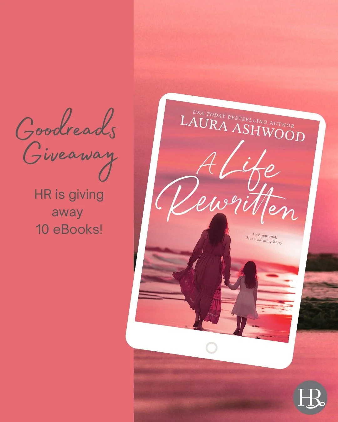 April showers are here, which means&hellip; it&rsquo;s raining FREE books!! ☔️📖

We&rsquo;re doing another Goodreads giveaway where ten winners will get a free eBook of @lauraashwoodbooks&rsquo;s A Life Rewritten! It&rsquo;s the perfect book to curl