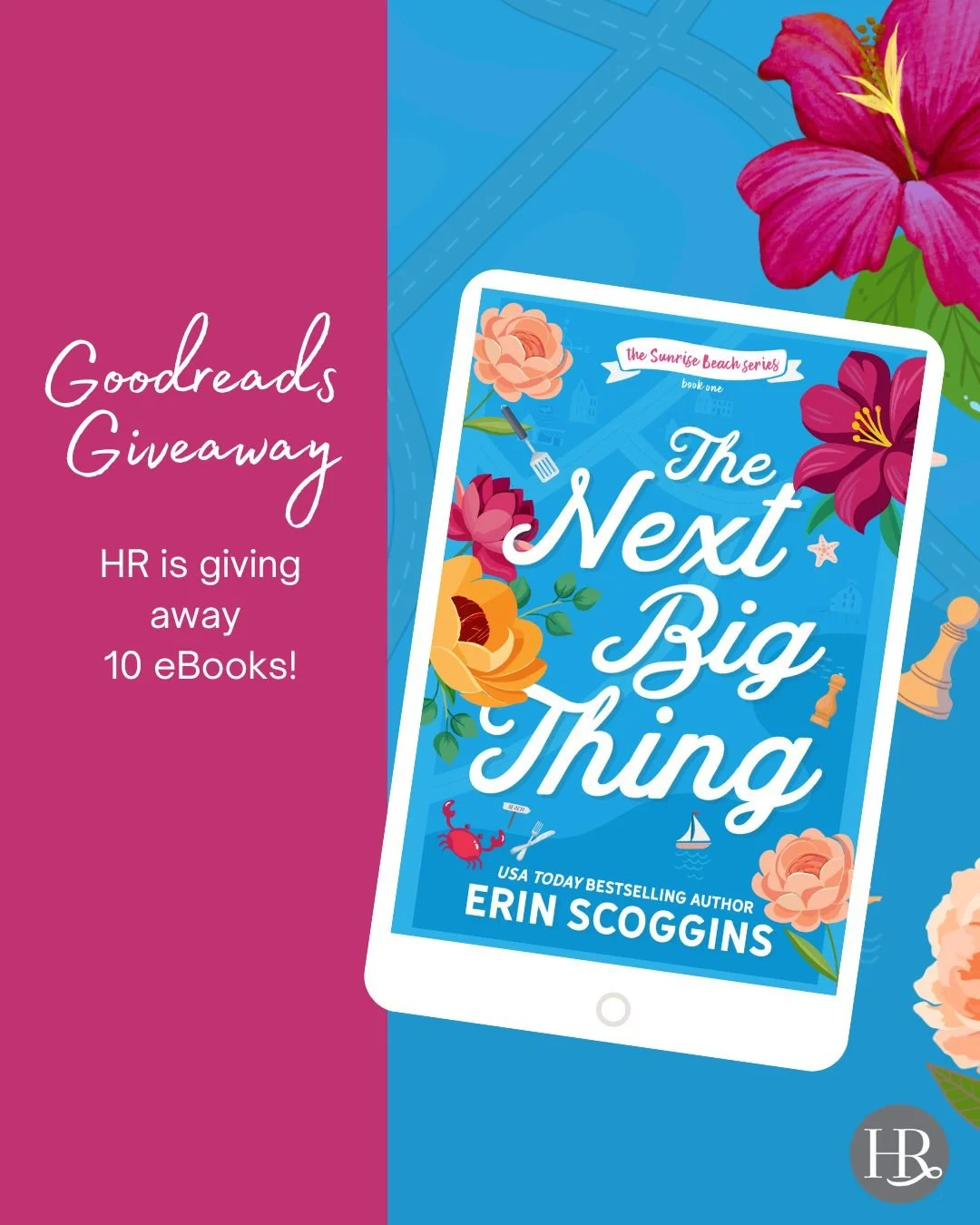 We&rsquo;ve got a BIG thing coming&hellip; a book giveaway!! 

We&rsquo;ll be giving away ten free eBooks of The Next Big Thing by @erinscoggins! If a broody chef and late-night cooking lessons sound like your kind of book, be sure to enter for a cha