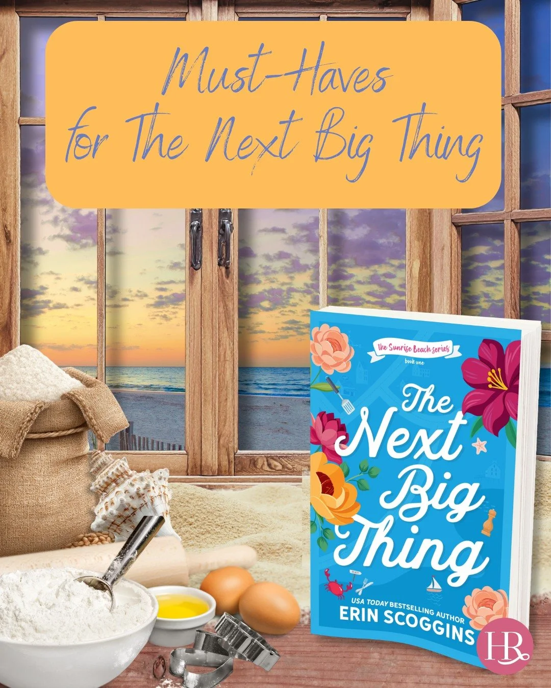 A cup of flour, 1 tablespoon of butter, two eggs, a brooding chef, and a big-city food forecaster is the perfect recipe for some sizzling hot chemistry! Enjoy lots of late-night cooking lessons and small (beach)town meddling in The Next Big Thing by 