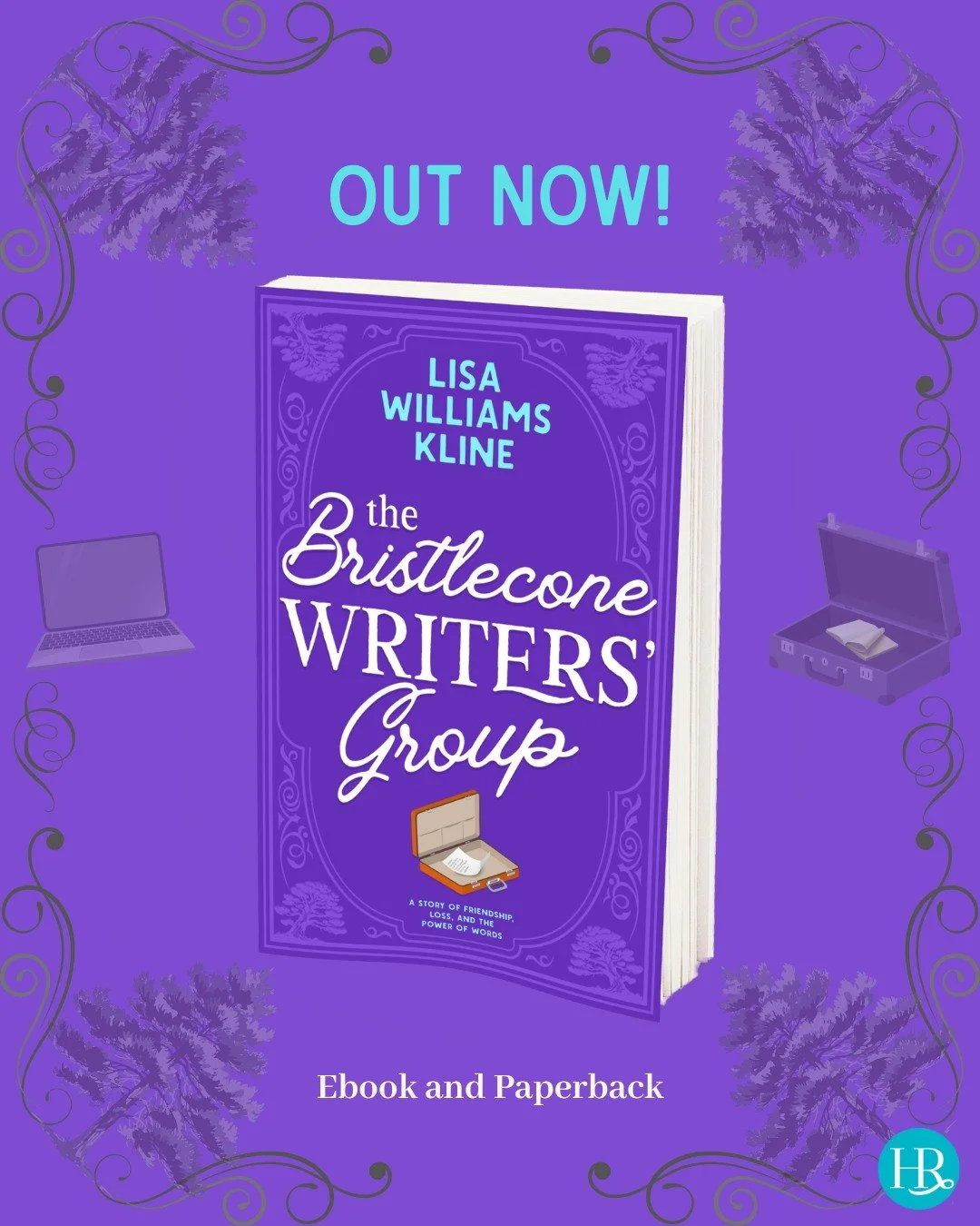 Open your briefcases (or tote bags), we&rsquo;ve got a new book for you to put inside!! 💼📖

The Bristlecone Writers&rsquo; Group by @lisawilliamskline is officially out! This heartwarming story is a love letter to writers and will leave you feeling