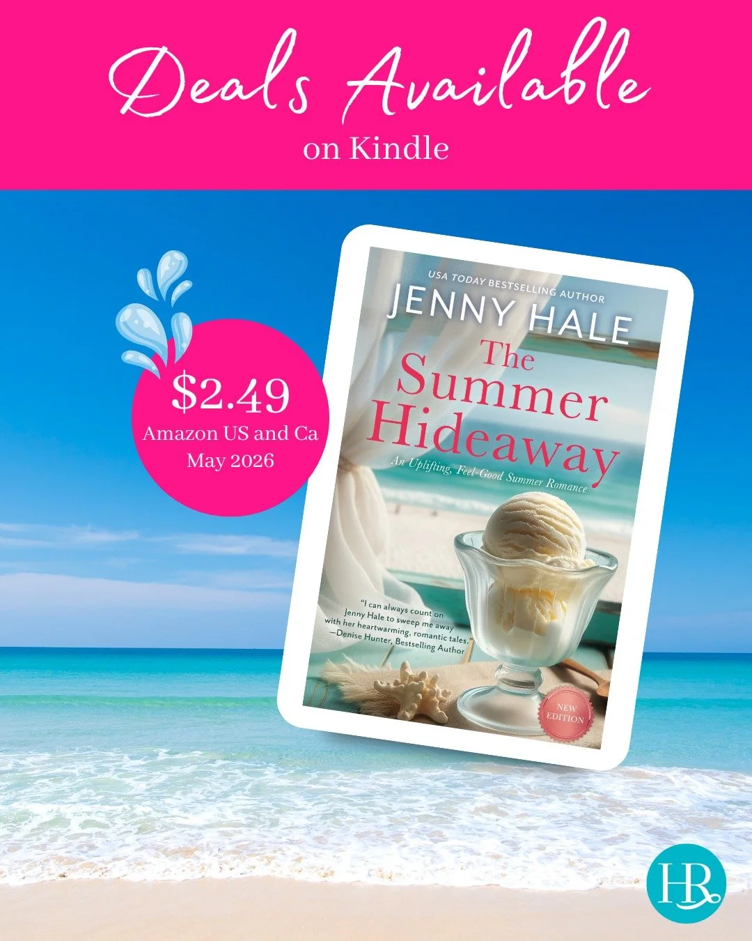 May is here, and the flowers are blooming&hellip; along with some amazing book deals! 🌸📖

The Summer Hideaway by @jhaleauthor is only $2.49 on Kindle (Amazon US and Canada)! This is the perfect time to grab a copy and enjoy reading in your favorite