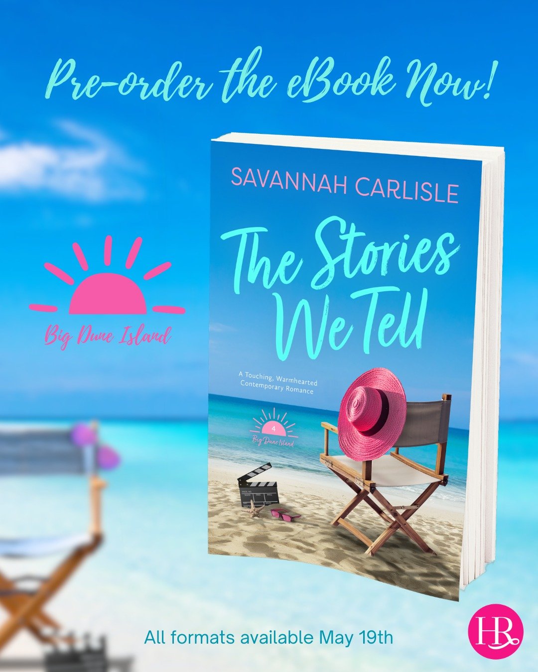 Make way, this shining star is taking center stage!! 🎬💫

We&rsquo;re so excited to shine the spotlight on the beautiful cover of @savvycarlisle&rsquo;s newest book, The Stories We Tell! This is book 4 in the Big Dune Island series, but can be read 