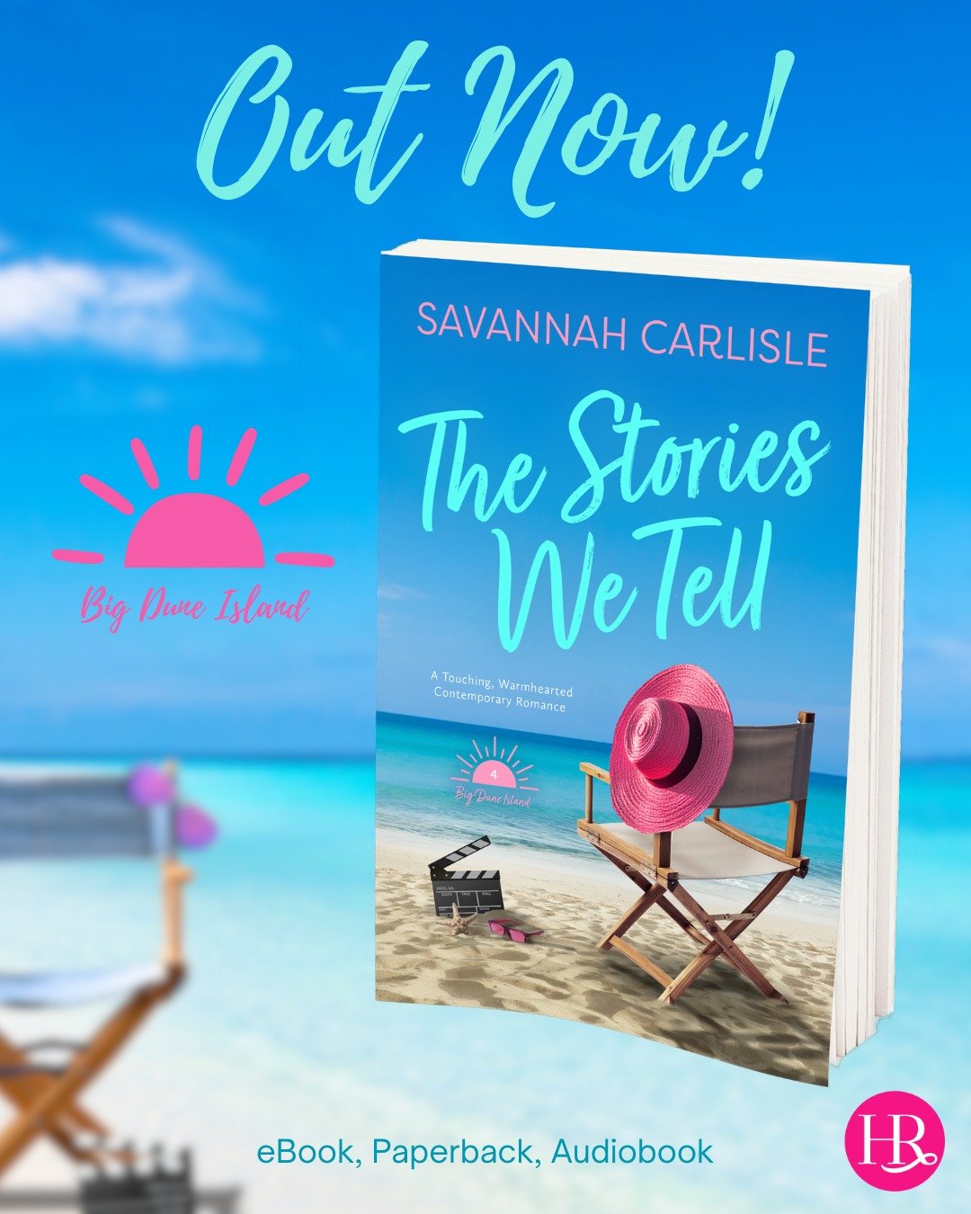Lights, camera, action! 🎥

The Stories We Tell by @savvycarlisle is OFFICIALLY OUT!! You can get it in eBook, paperbook, or audiobook, so grab your copy in your preferred format and get reading! Ideally, on your front porch with a glass of lemonade.