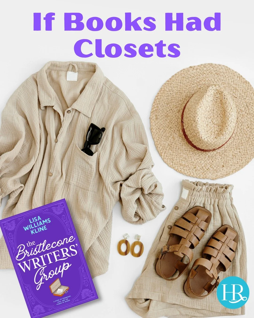 Swipe the credit card! 🛍️

Today, we&rsquo;re going shopping in the closet of The Bristlecone Writers&rsquo; Group by @lisawilliamskline! This book would own tan linen clothes, comfortable sandals for walking, and matching accessories. We&rsquo;ll t