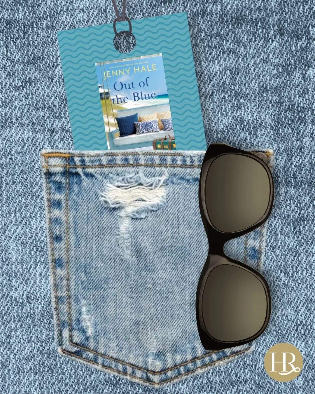 Escape into summer by grabbing your copy of Out of the Blue by @jhaleauthor and heading down to the beach! This book will pull you out of your blues and leave you feeling bright and sunny. ☀️ 

#beachread #beachreads #summerreads #summerbooks #harpet