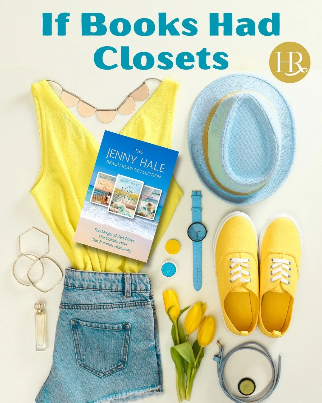 If The Jenny Hale Beach Read Collection had a closet, it would be full of bright yellow and soothing blue items that are perfect for the beach! These clothes have us dreaming of golden sunsets and turquoise waves. 🌊🌅

Shop now at the link in our bi