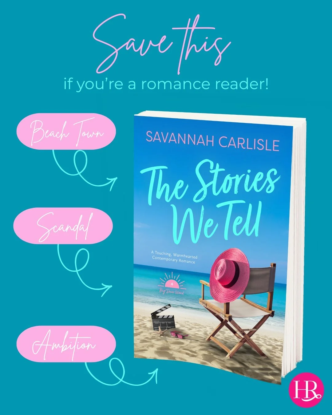 If you love beach romances with a side of ambition and scandal, we've got a story for you!

The Stories We Tell by @savvycarlisle follows Piper and Wyatt as they work together to make a high-stakes documentary while navigating their undeniable attrac