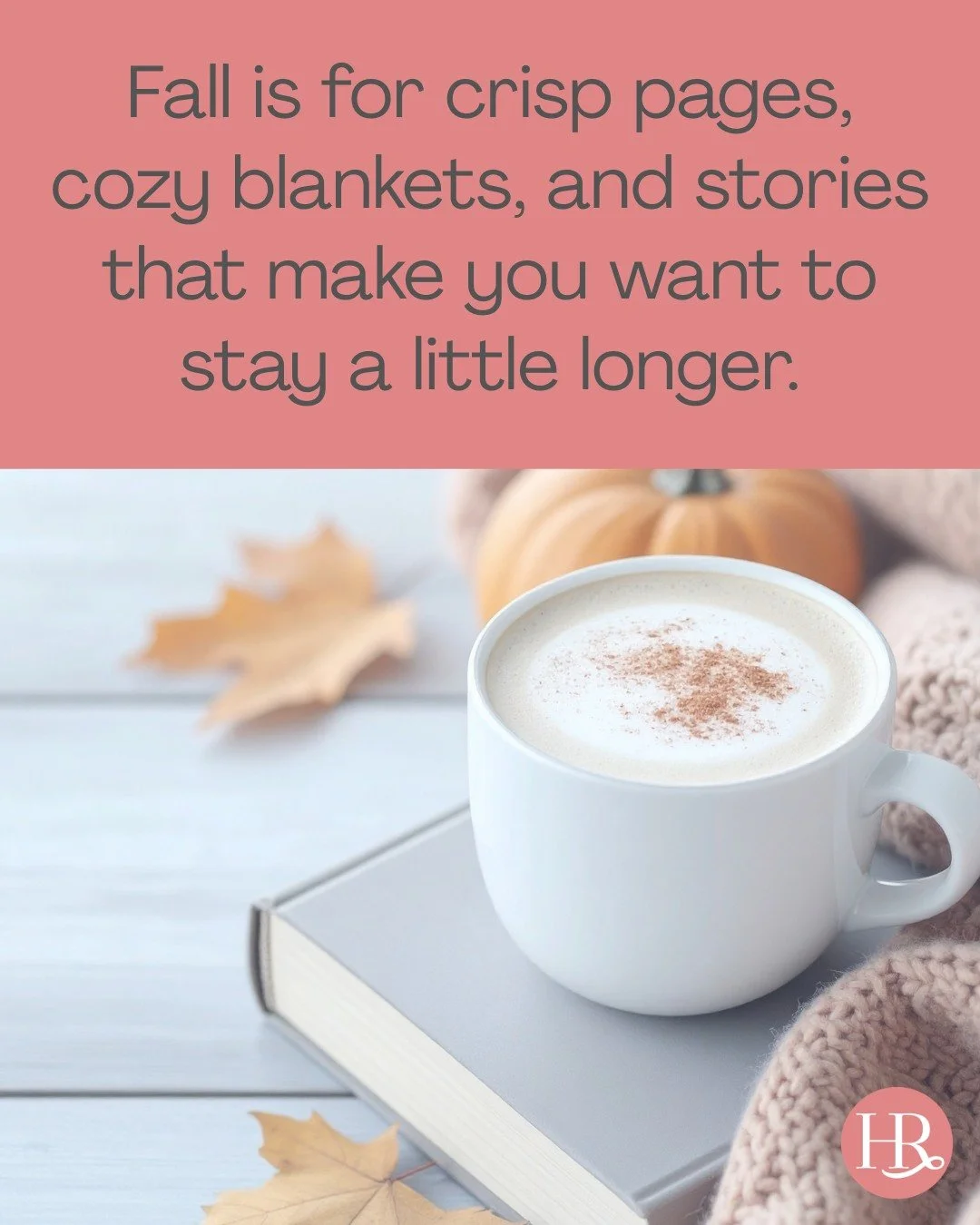 Something in the fall air has us wanting to spend our days with a warm blanket and a good book. We&rsquo;re not complaining! 

Shop our heartwarming romances at the link in our bio!

#sweetromance #cozyreading #romancereadersofinstagram #harpethroad