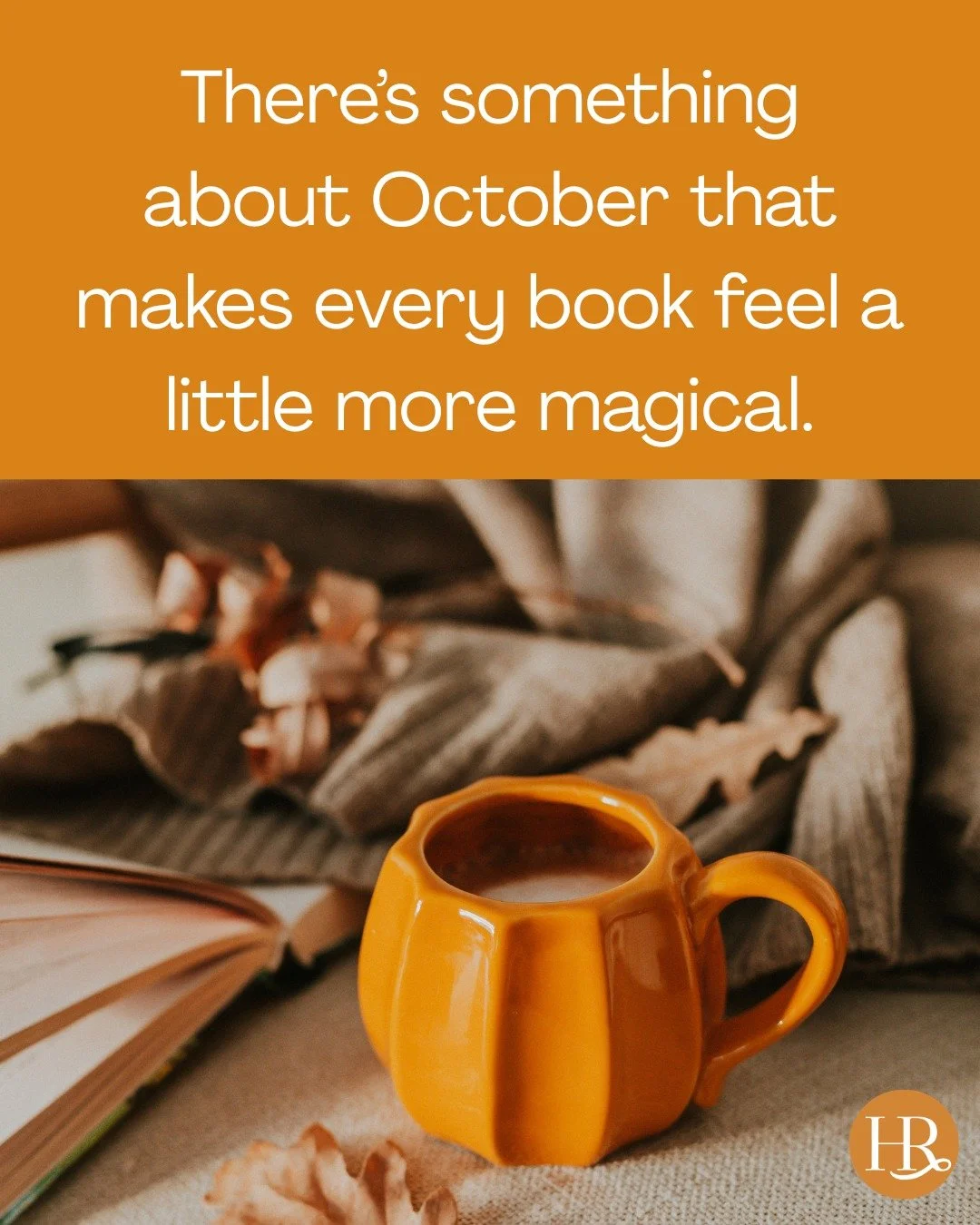 October is here, and there&rsquo;s a crispness in the air &ndash; and magic in the pages of a good book. 🪄

Shop the magic at the link in bio!

#cozyreads #romancebooksofinstagram #readinglife #harpethroad