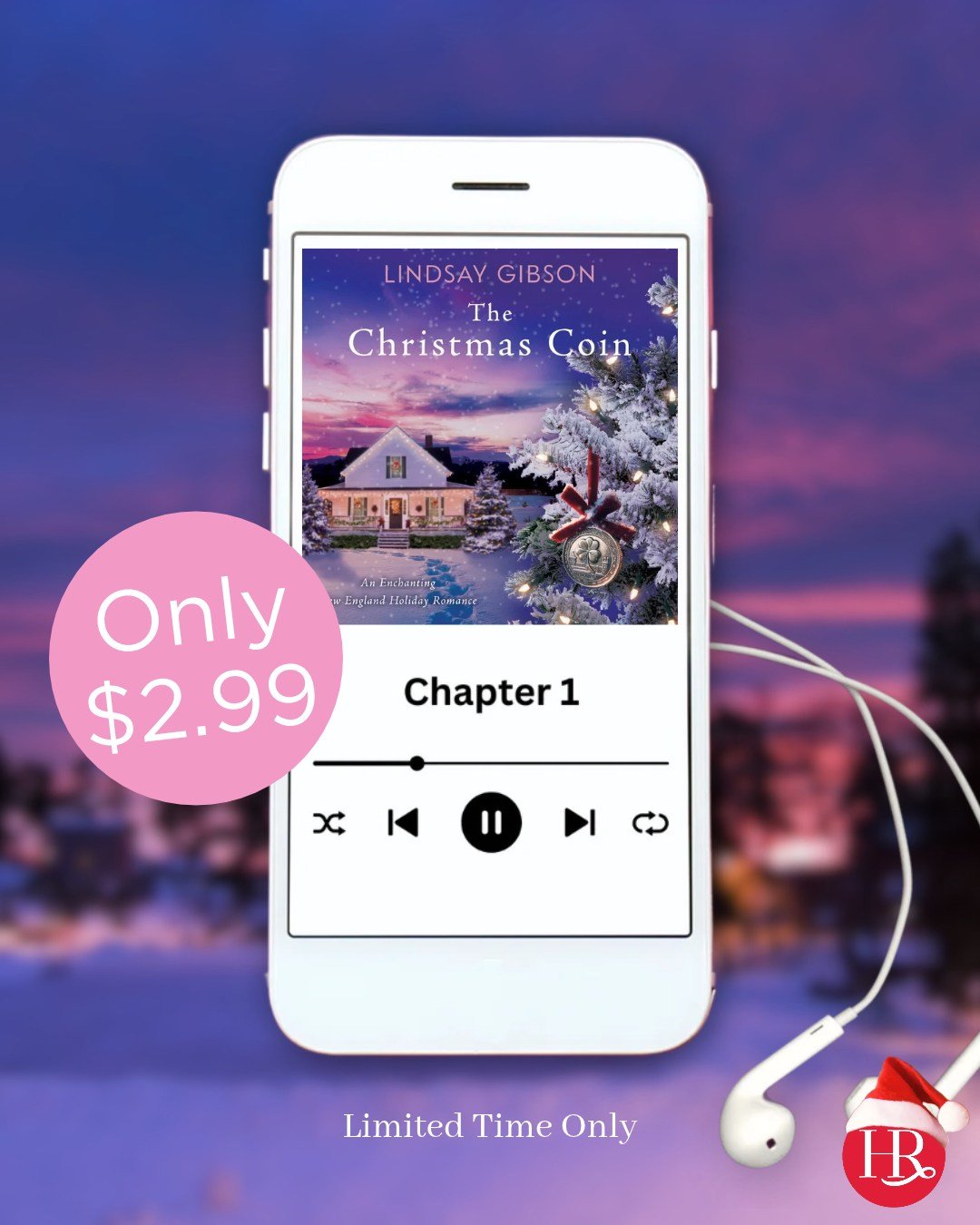 We're delighted to let you know that @authorlindsaygibson's audiobook The Christmas Coin is on sale for a limited time on Chirp! Grab it while the sale lasts! Link in bio!

#audiobooks #romancebooks #Christmasbooks