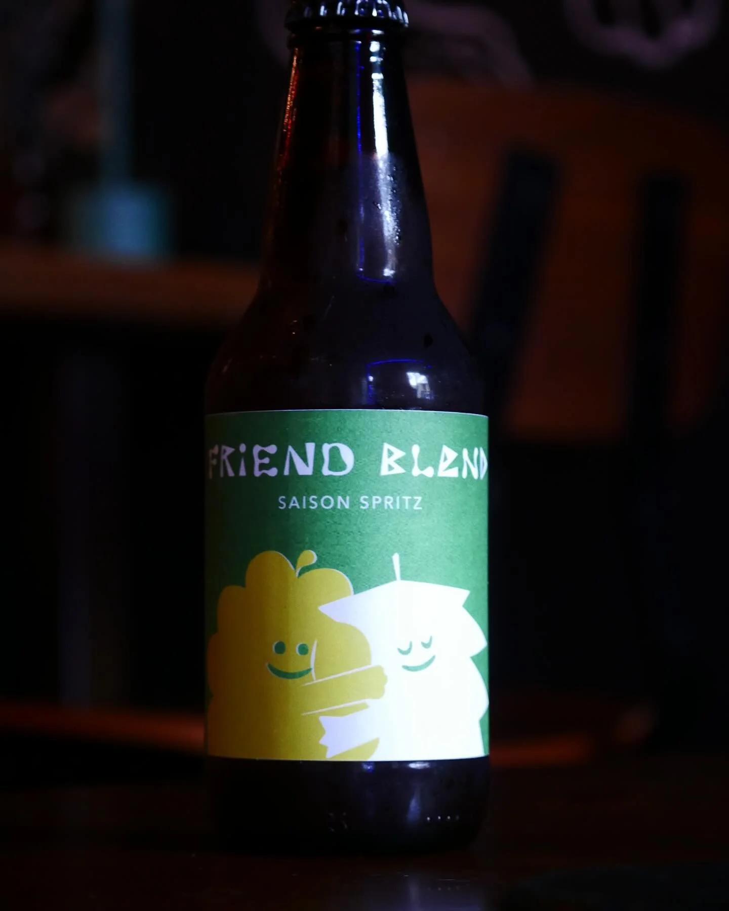 Friend Blend is releasing in bottles this weekend just in time for our 2 Year Anniversary &amp; Goodtime Bar&rsquo;s First Birthday Celebration!

Friend Blend is our collaborative Natural Wine / Beer Hybrid made with @admiralmaltings Pilsner Malt, Ca