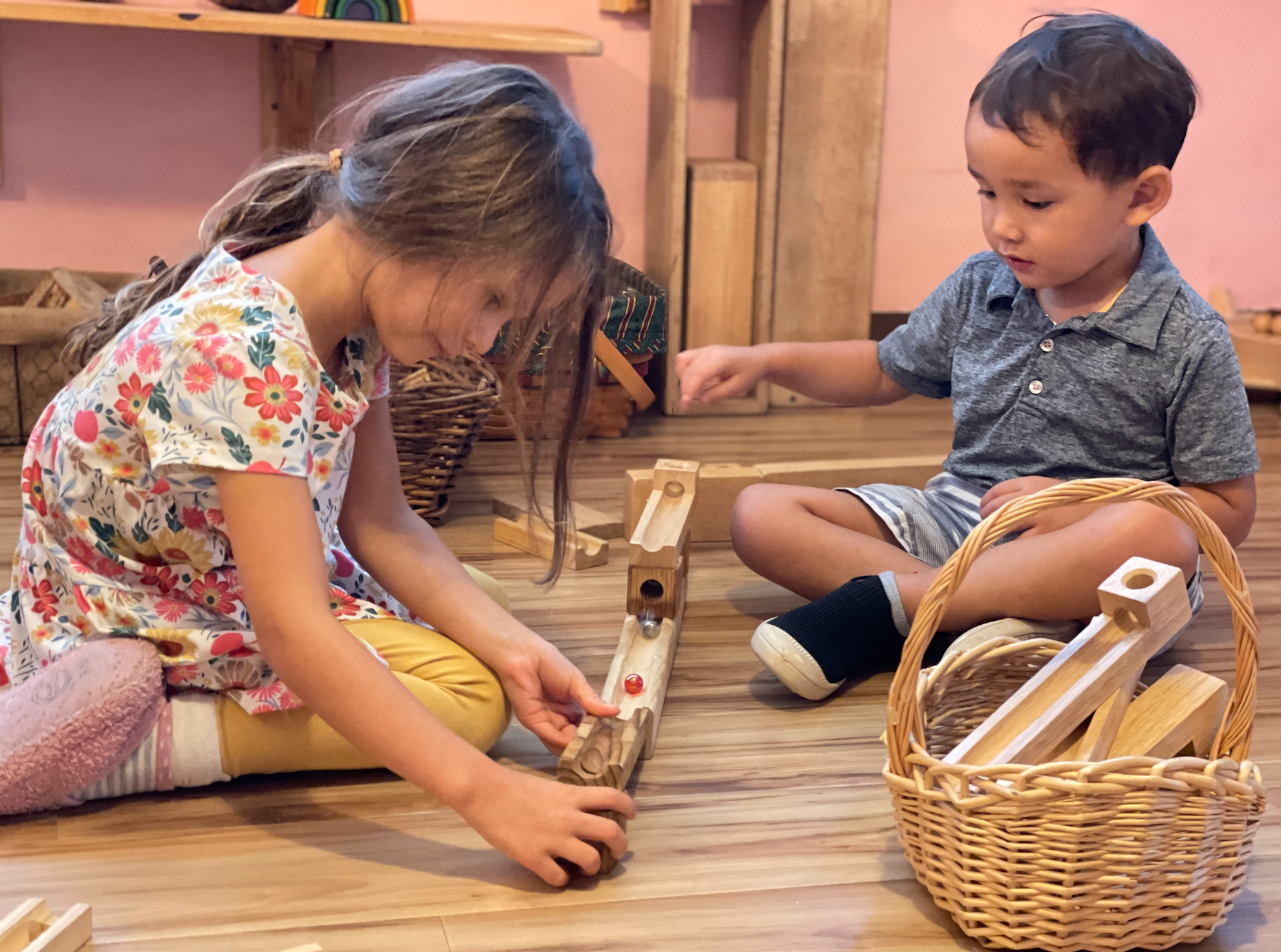 Kindergarten free play Waldorf School of Tampa Bay