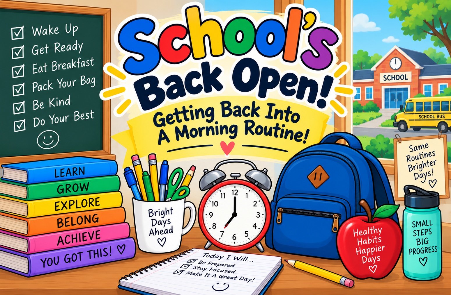 Getting Back Into A Morning Routine:&nbsp;