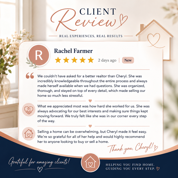 5 Star Google Review from Rachel Farmer
