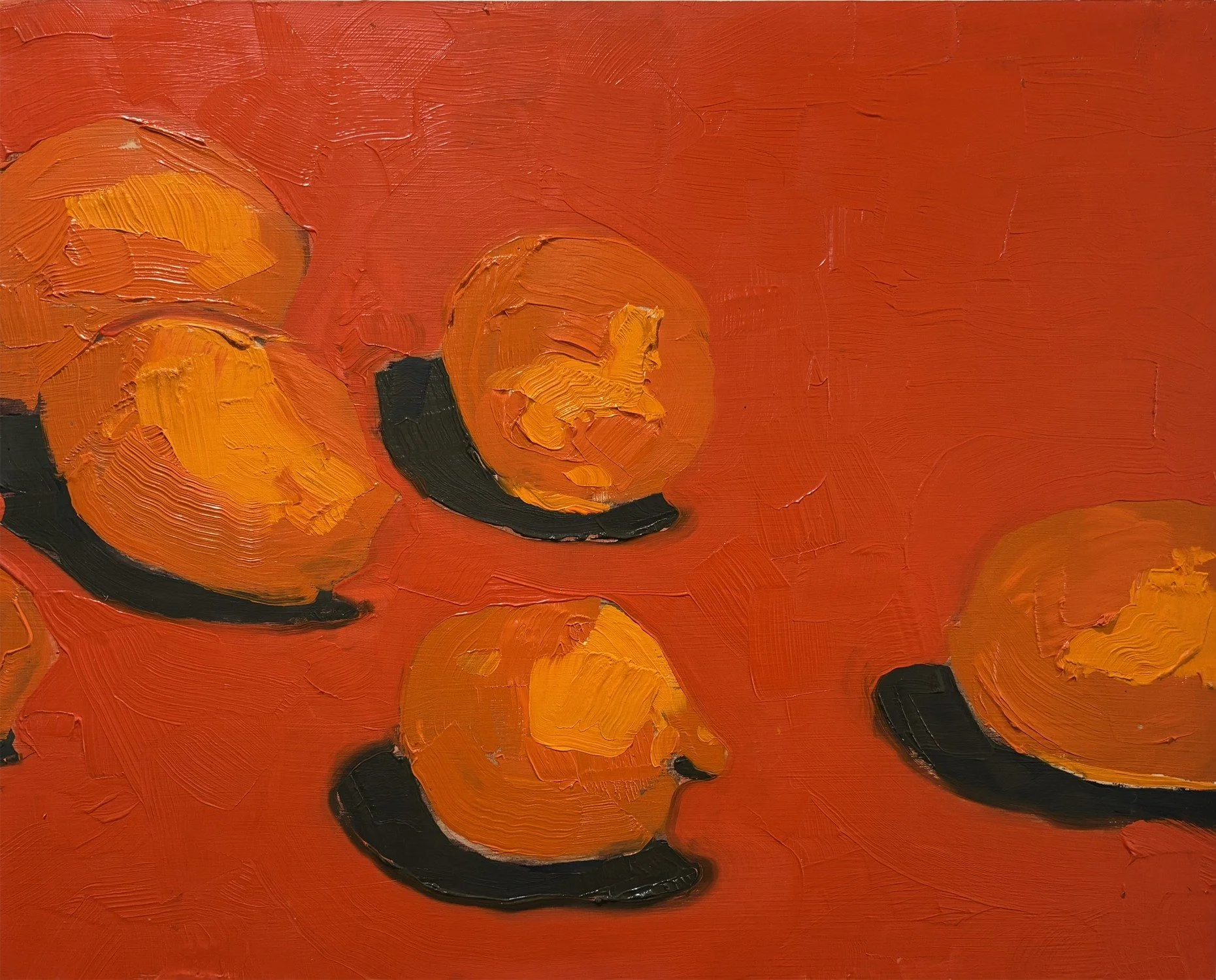 Lemons #4 - 2019 - Oil on panel - 16" x 20"