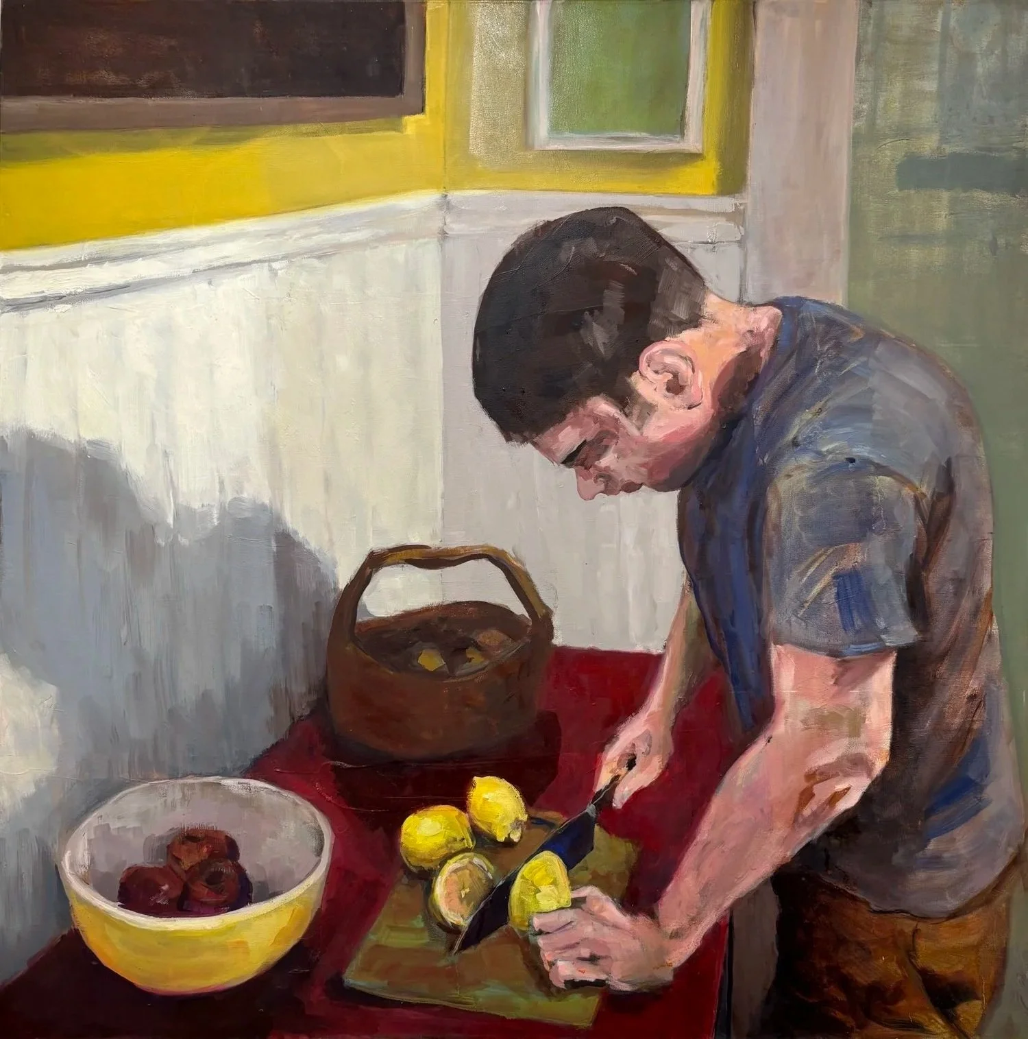 Sam - 2020 - Oil on canvas - 36" x 36"
