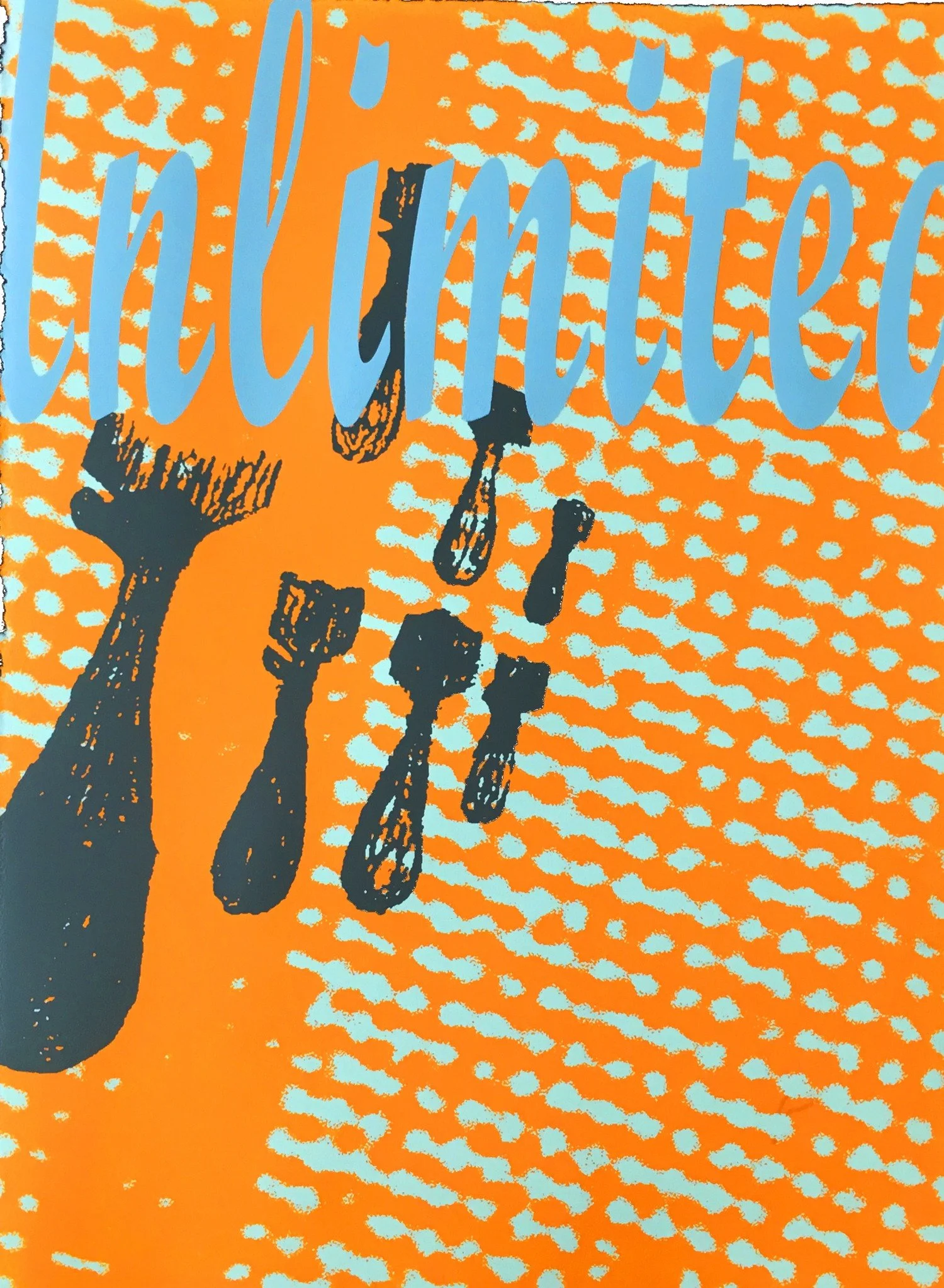 Unlimited - 2018 - Silkscreen - 15" x 11.5"