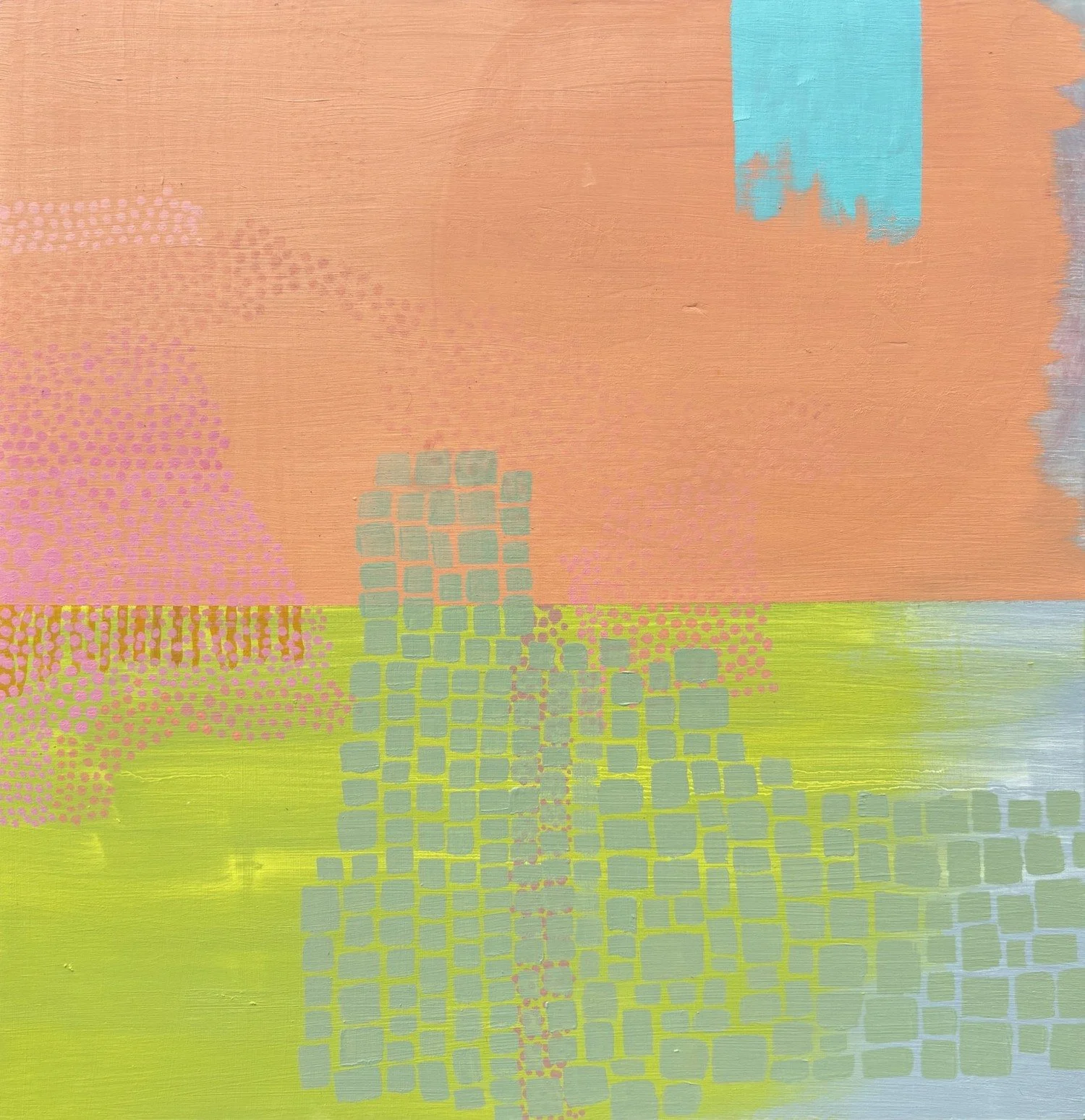 Lucent #5 - 2026 - Oil on Panel - 16" x 16"