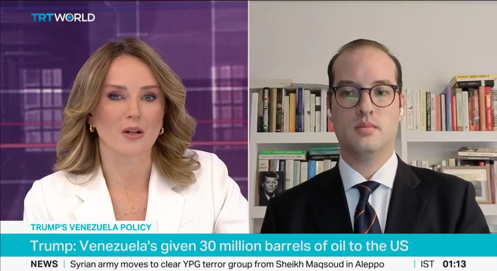 TRT World Washington - US oil Investments in Venezuela