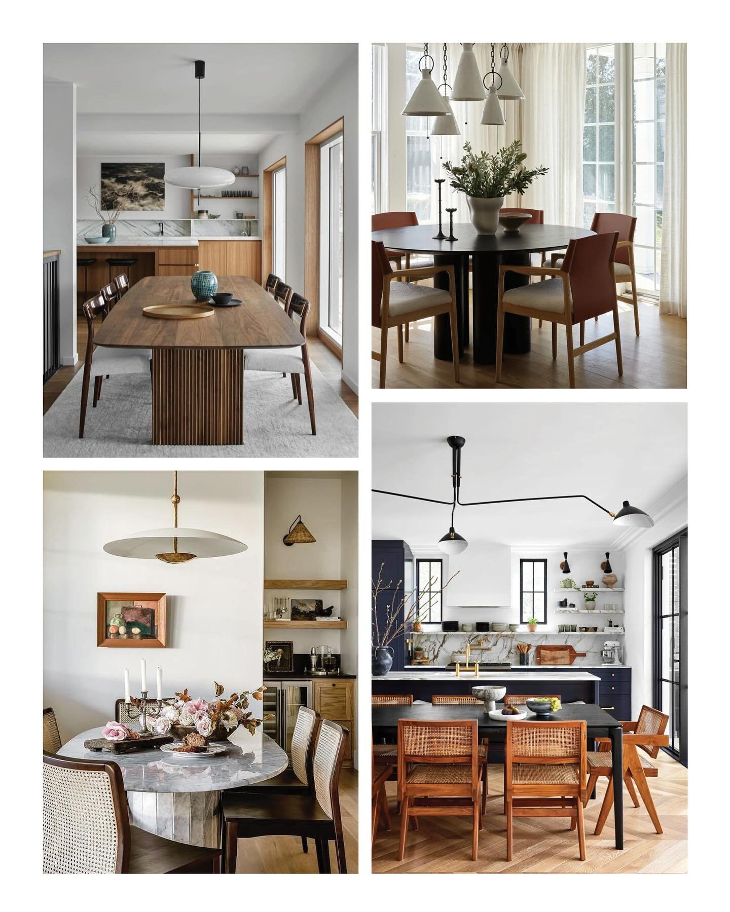Some gorgeous reference images for a young family&rsquo;s dining room.