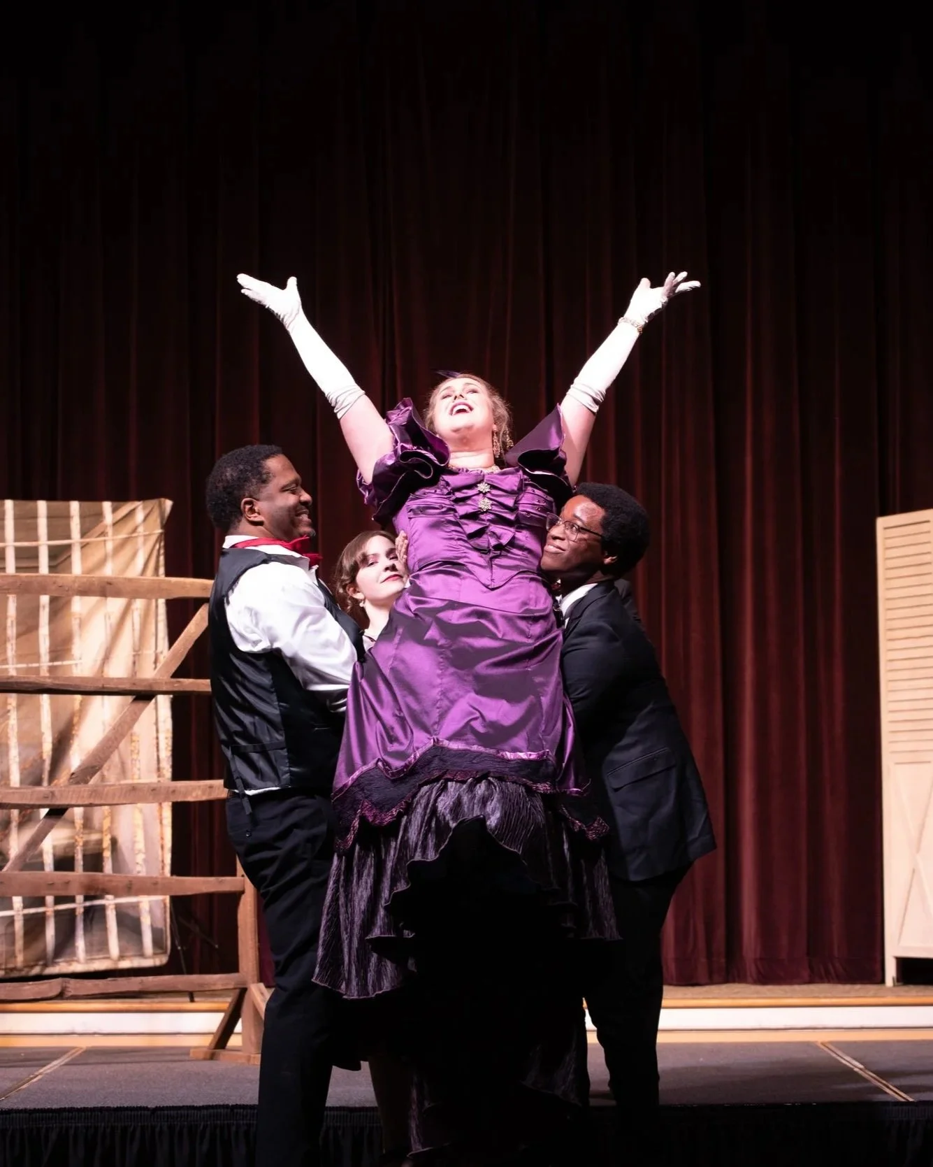 Alina Tamborini, soprano; Photographer: Michael Willis; Opera Magnifico; Adele (Die Fledermaus)