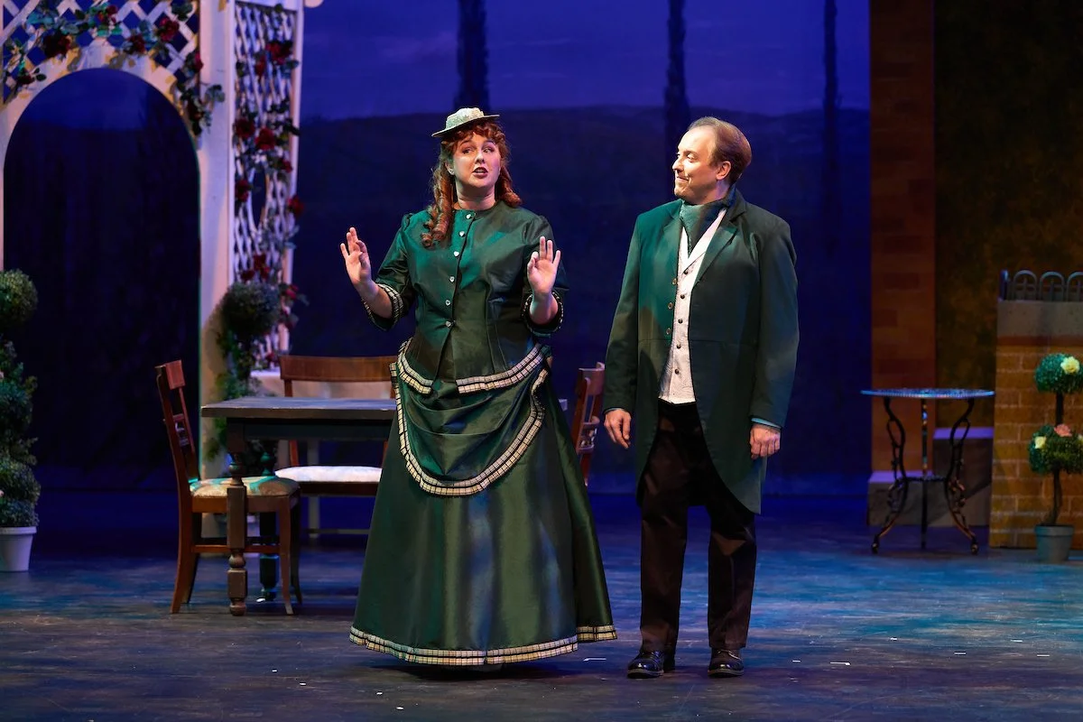 Alina Tamborini, soprano; Photographer: Pro Photo STL; Winter Opera St. Louis; Aline (The Sorcerer); Featuring Gene Stenger
