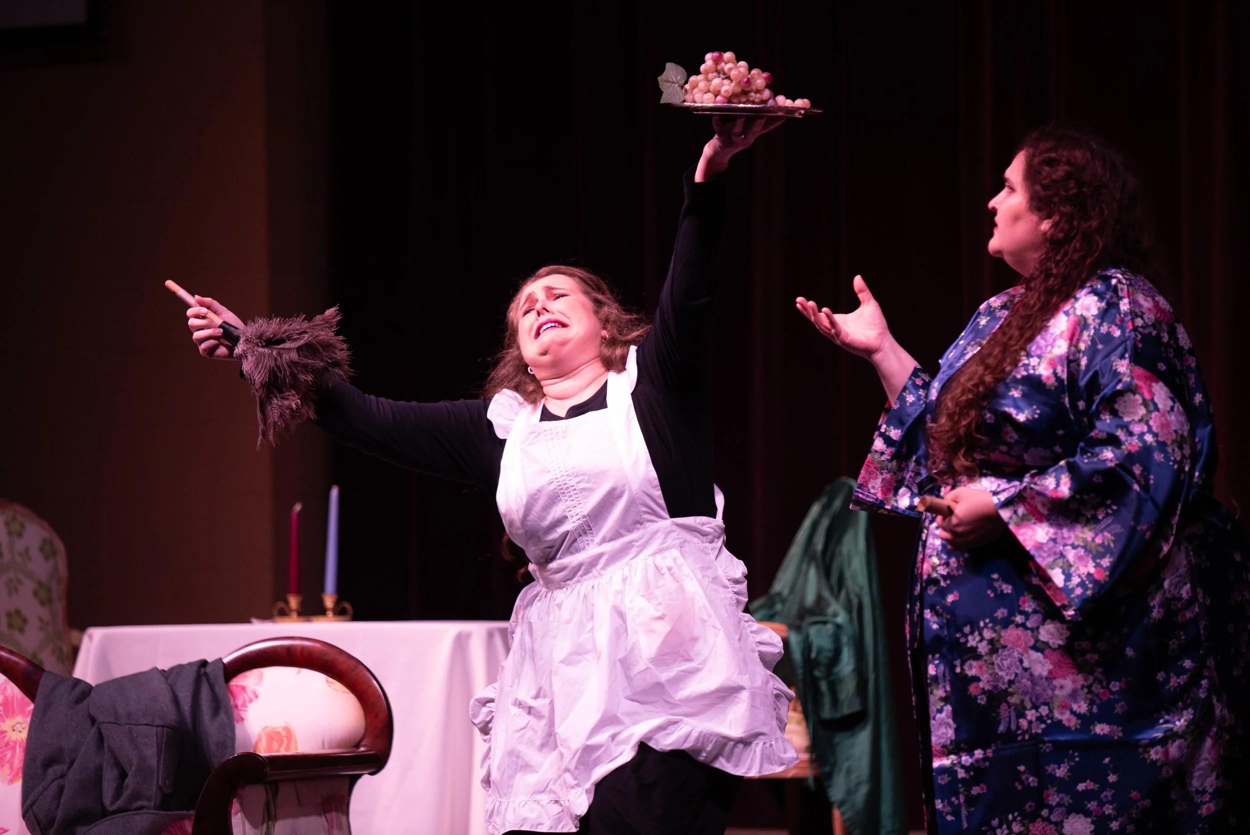 Alina Tamborini, soprano; Photographer: Michael Willis; Opera Magnifico; Adele (Die Fledermaus)
