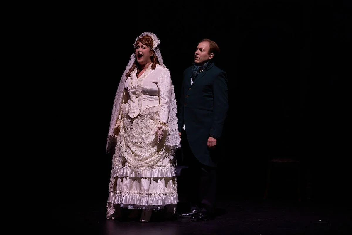 Alina Tamborini, soprano; Photographer: Pro Photo STL; Winter Opera St. Louis; Aline (The Sorcerer); Featuring Gene Stenger