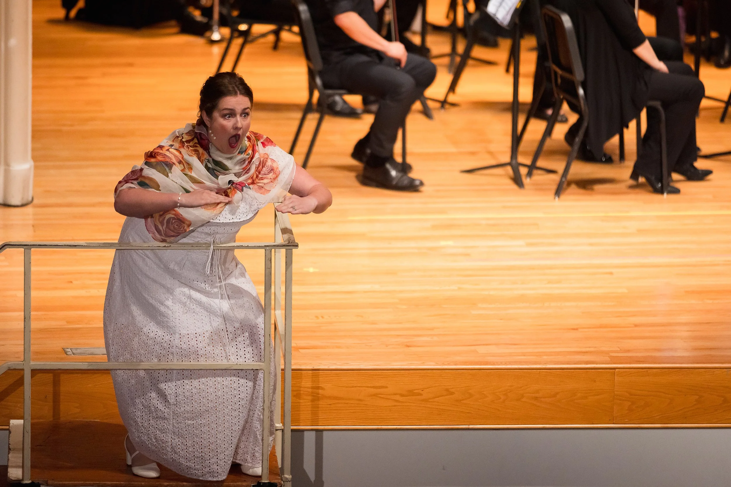 Alina Tamborini, soprano; Photographer: Megan Bonneau McCool Photography; Norwalk Symphony Orchestra; Zerlina (Don Giovanni)