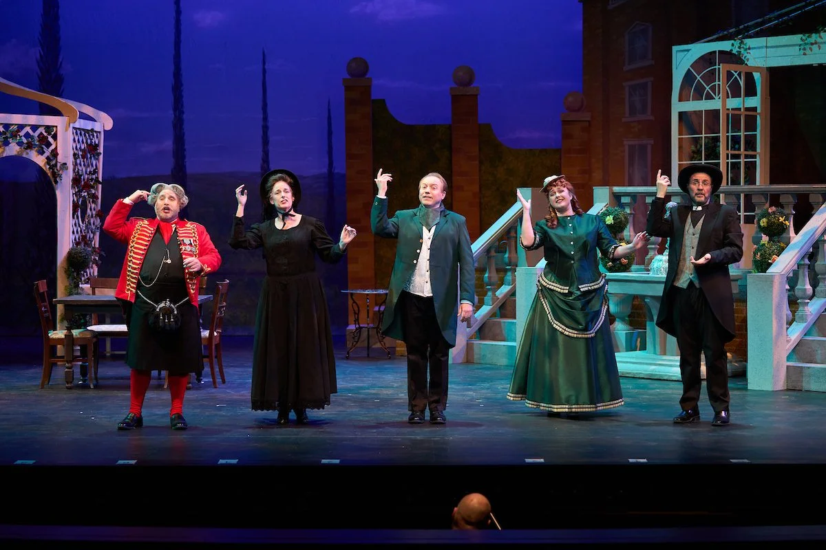 Alina Tamborini, soprano; Photographer: Pro Photo STL; Winter Opera St. Louis; Aline (The Sorcerer); Featuring James Eder, Karen Kanakis, Gene Stenger, Gary Moss