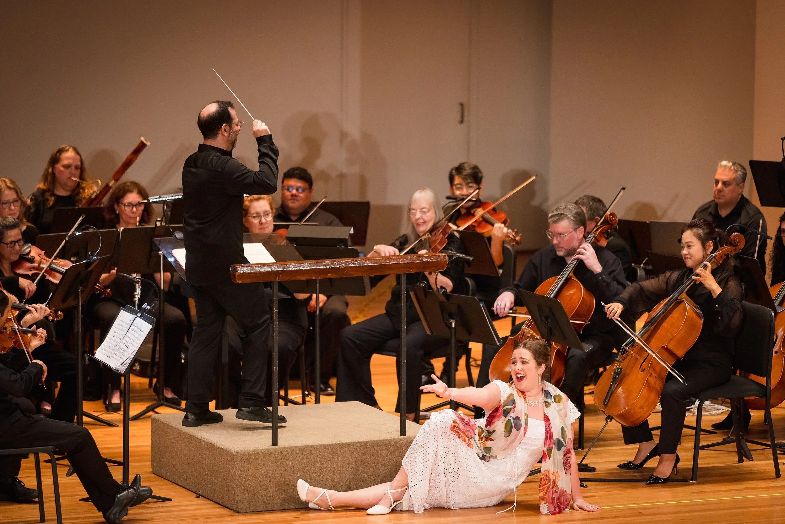 Alina Tamborini, soprano; Photographer: Megan Bonneau McCool Photography; Norwalk Symphony Orchestra; Zerlina (Don Giovanni)