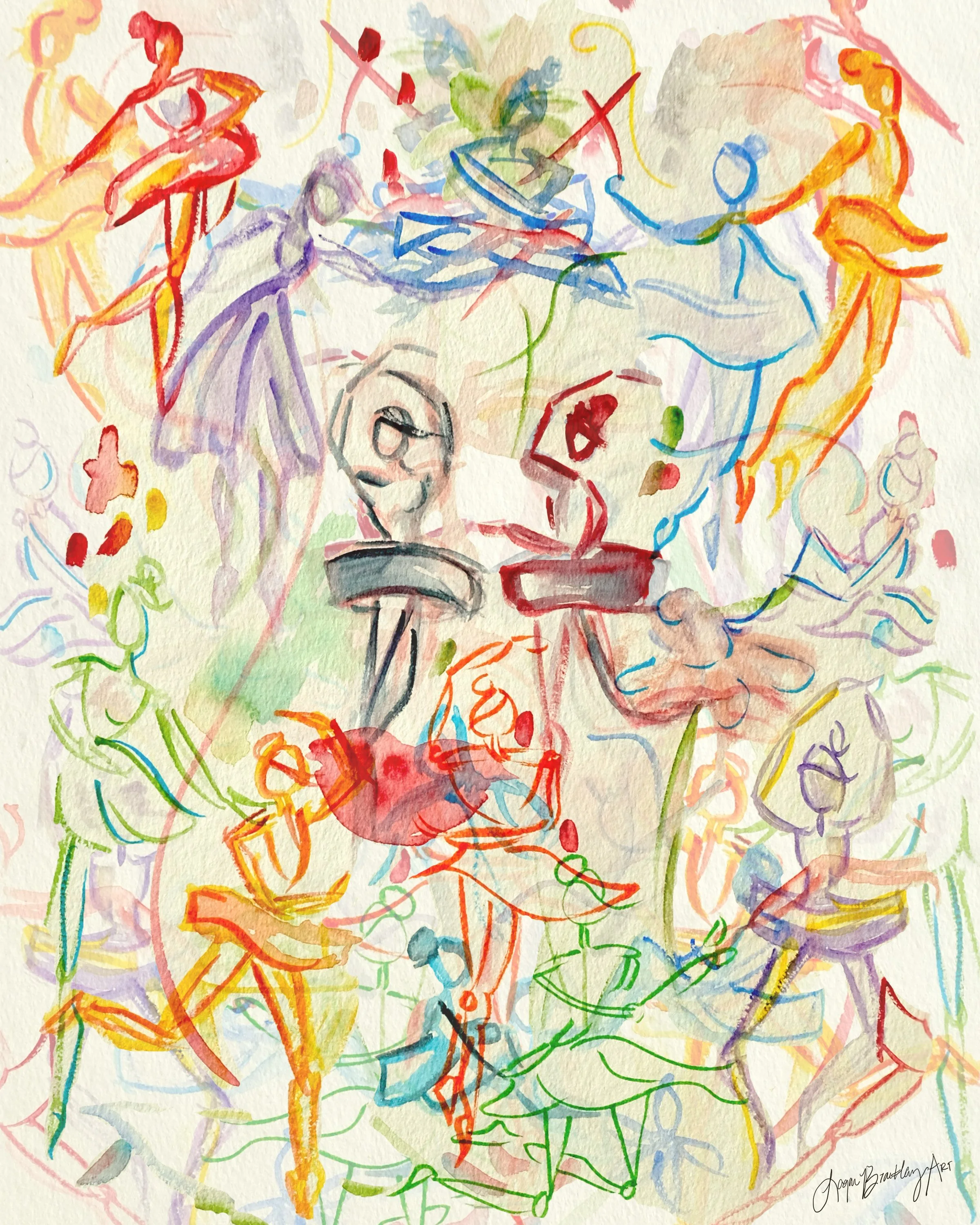 Colorful Dance - PRINT SOLD OUT