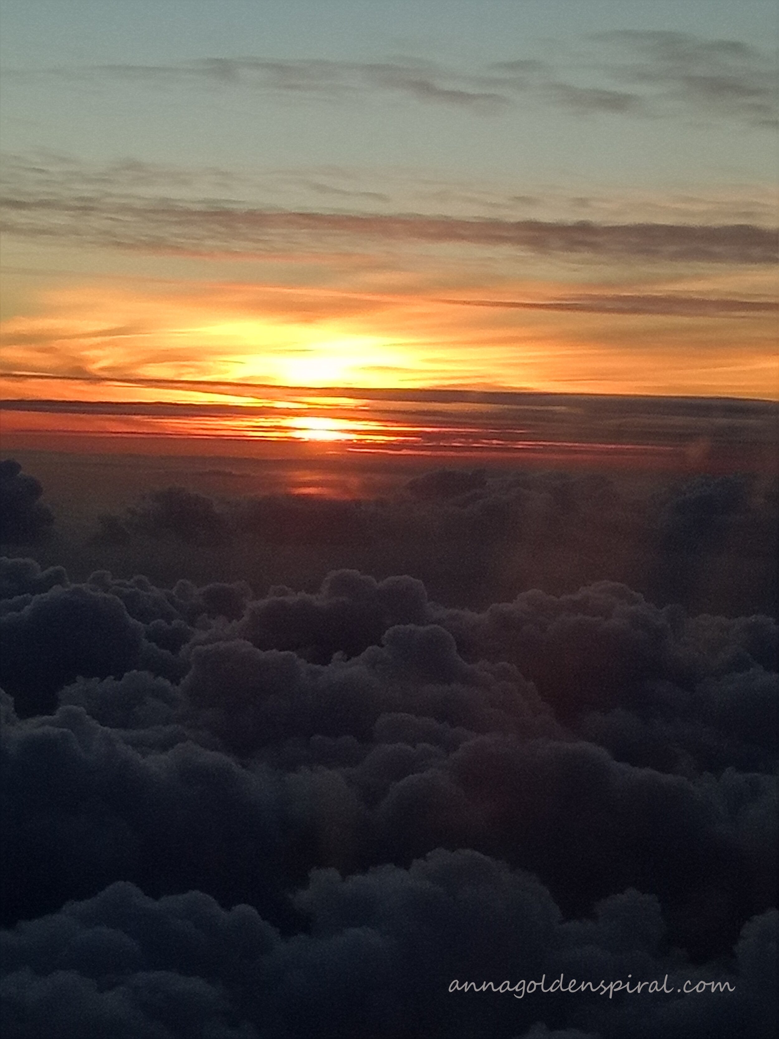 Above the clouds of LA by Golden Spiral Canberra