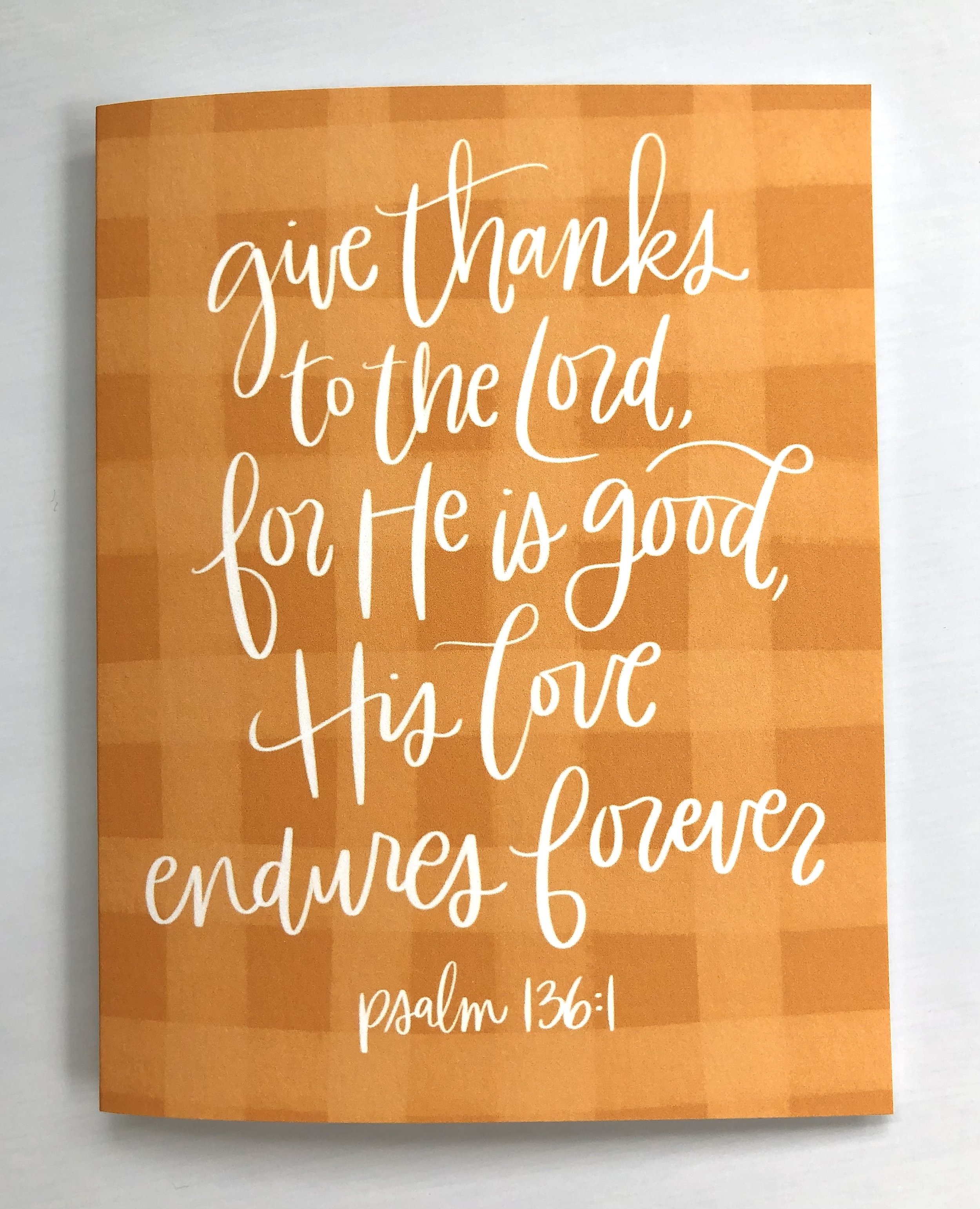 Give Thanks to the Lord Greeting Card
