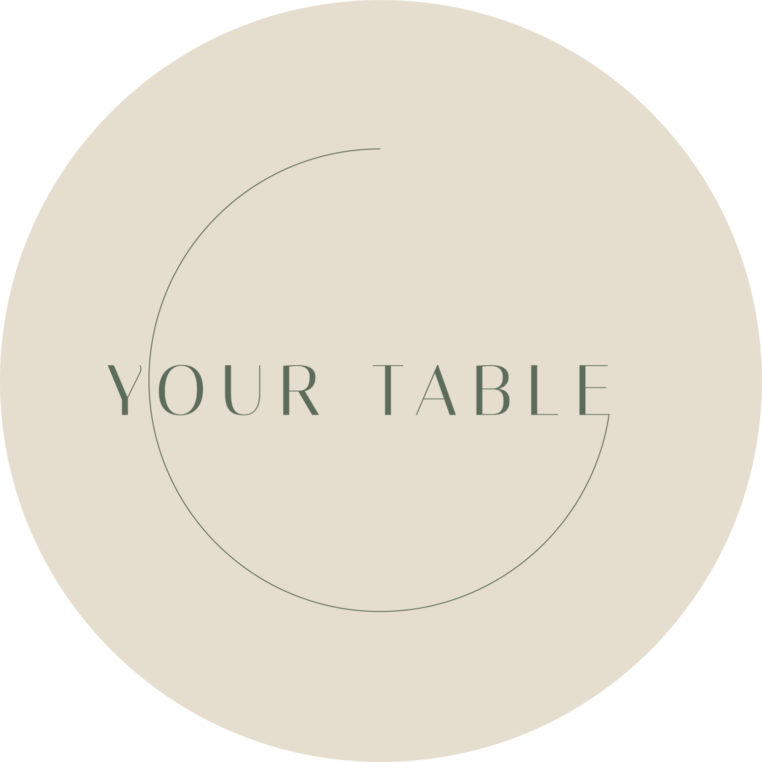 Your Table