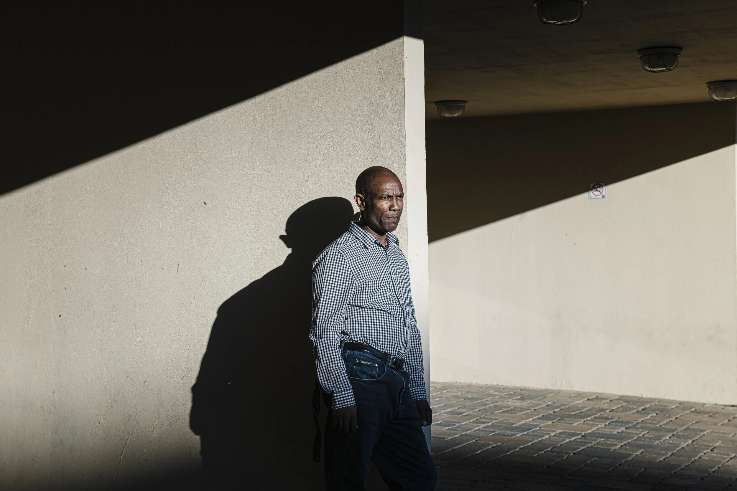  Former migrant worker, activist Gabriel Allahdua poses for a photograph at his home in in Toronto, on Thursday June 11,  2020.  