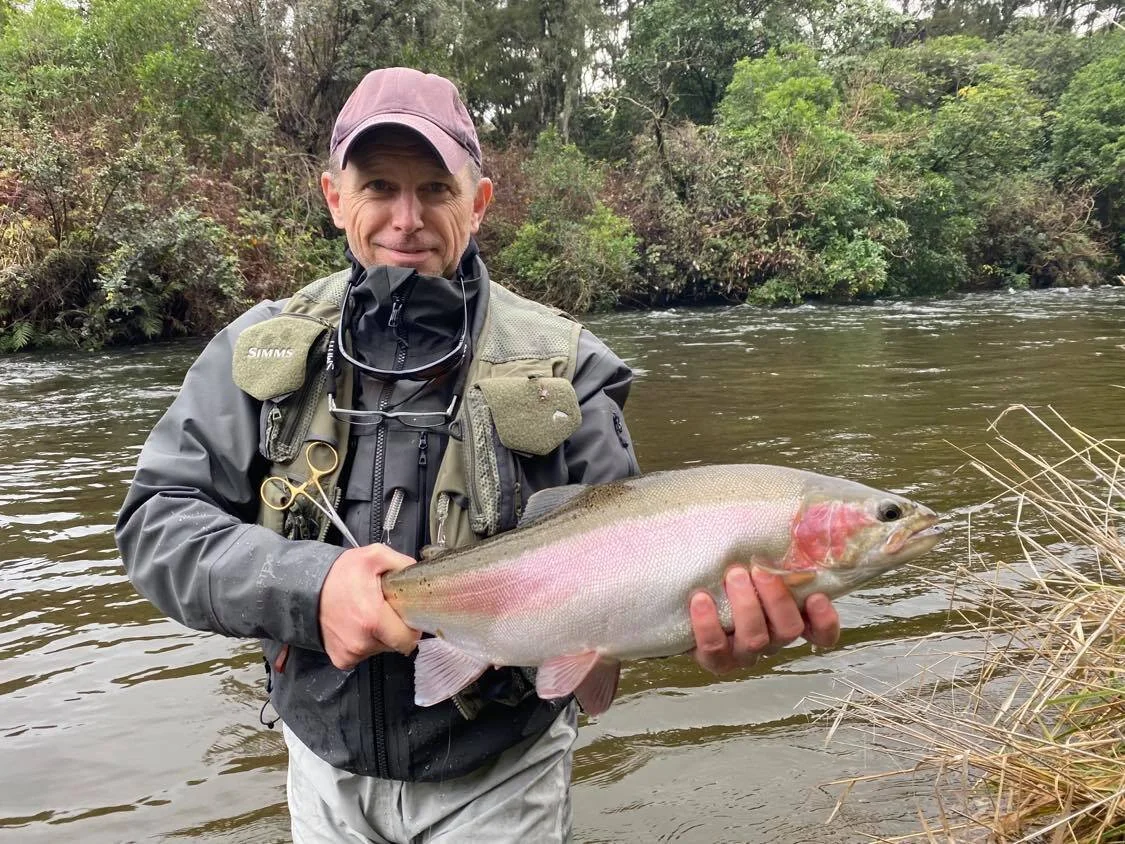 The trout were on the bite big time