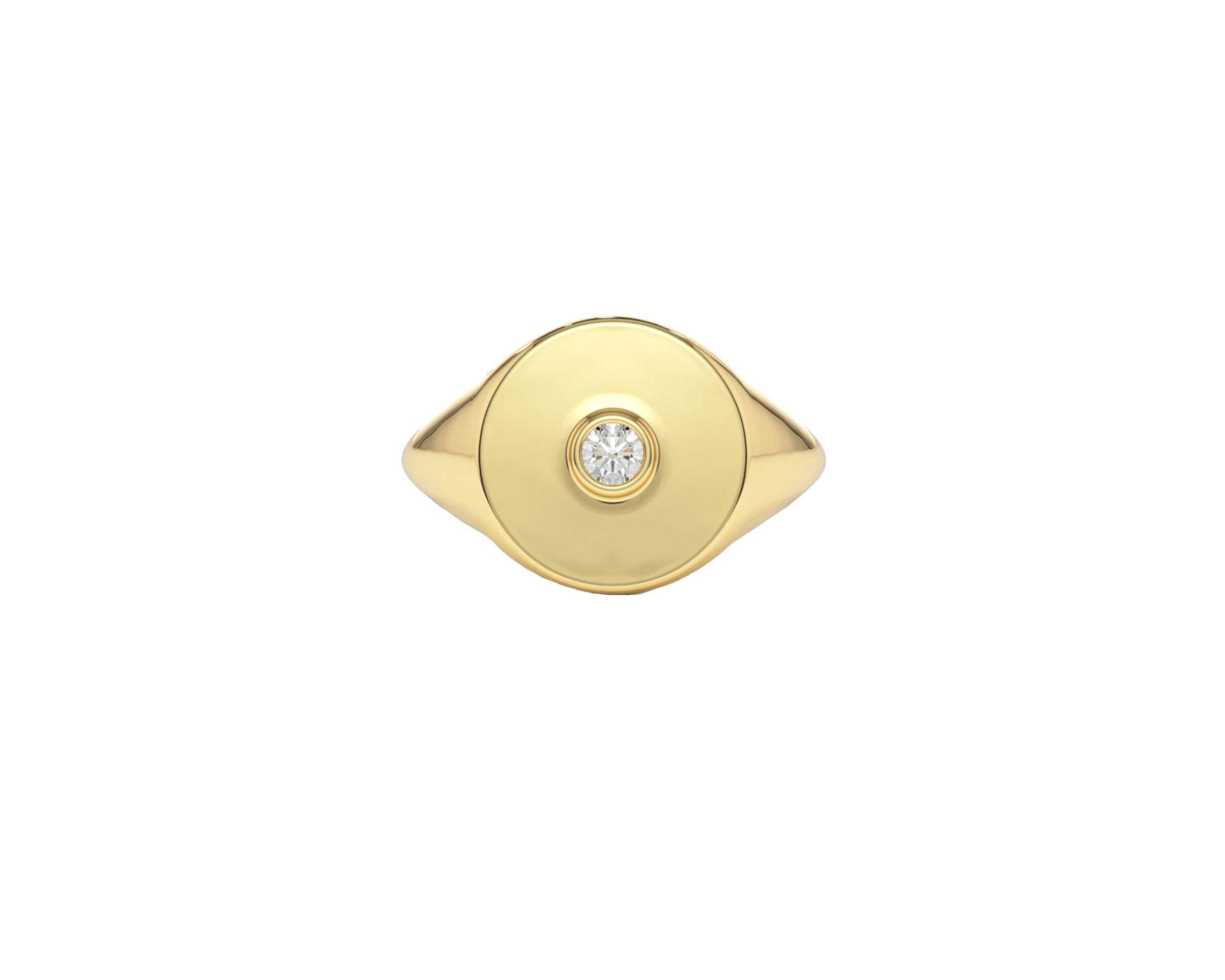 SUN SIGNET PINKY RING